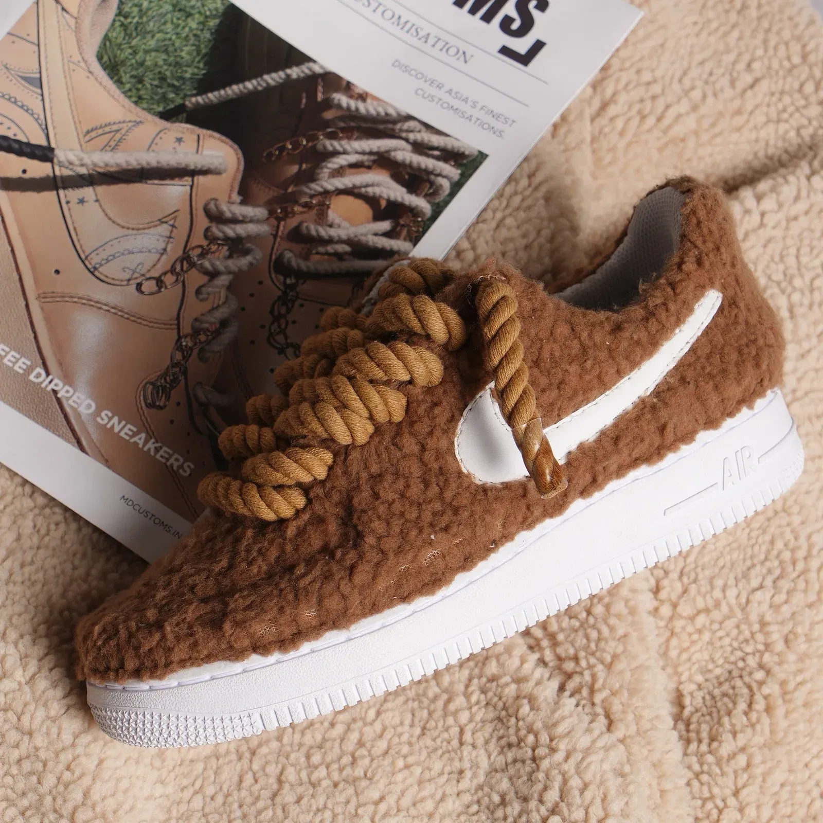 TEDDY FUR AF1