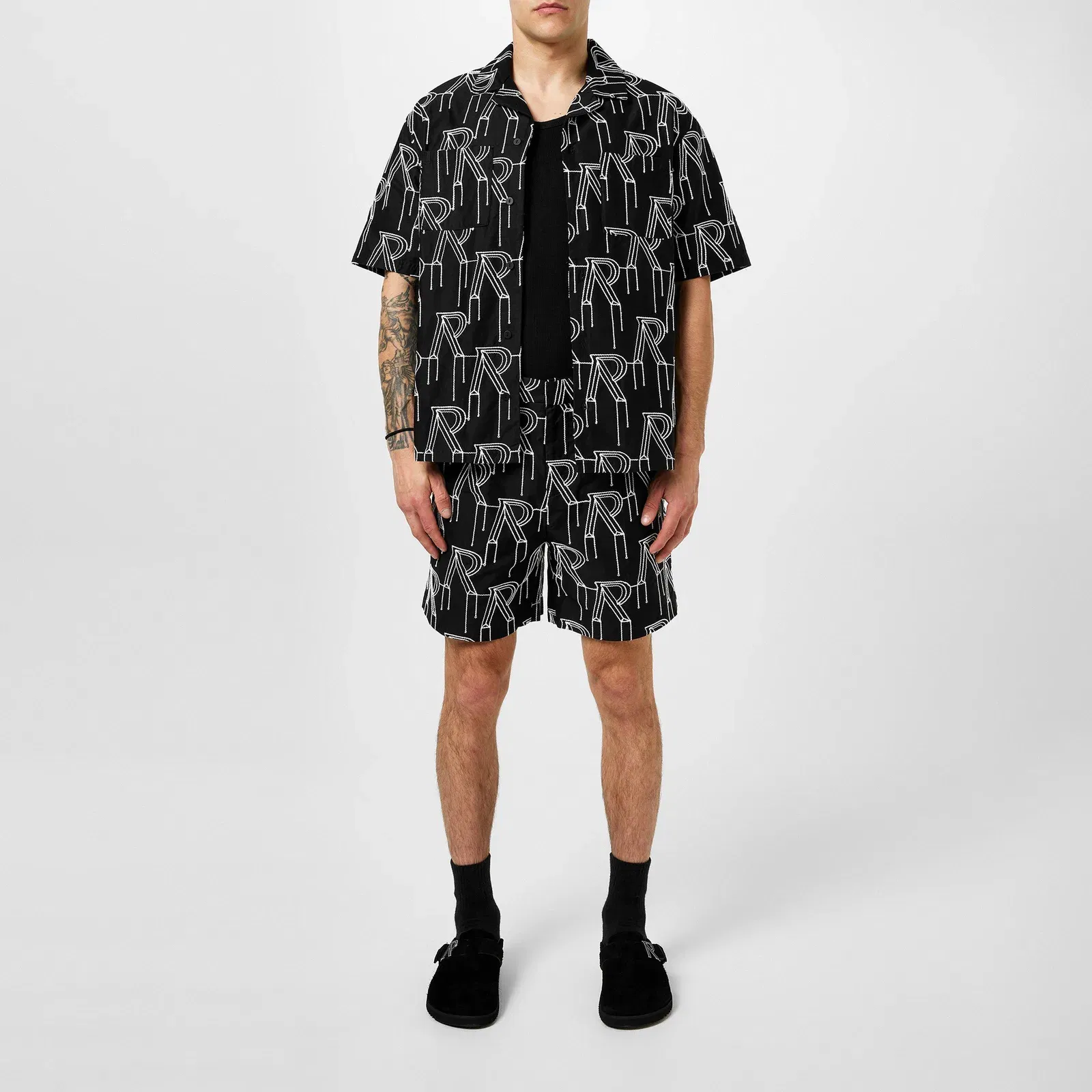 Embroidered Short Sleeve Shirt