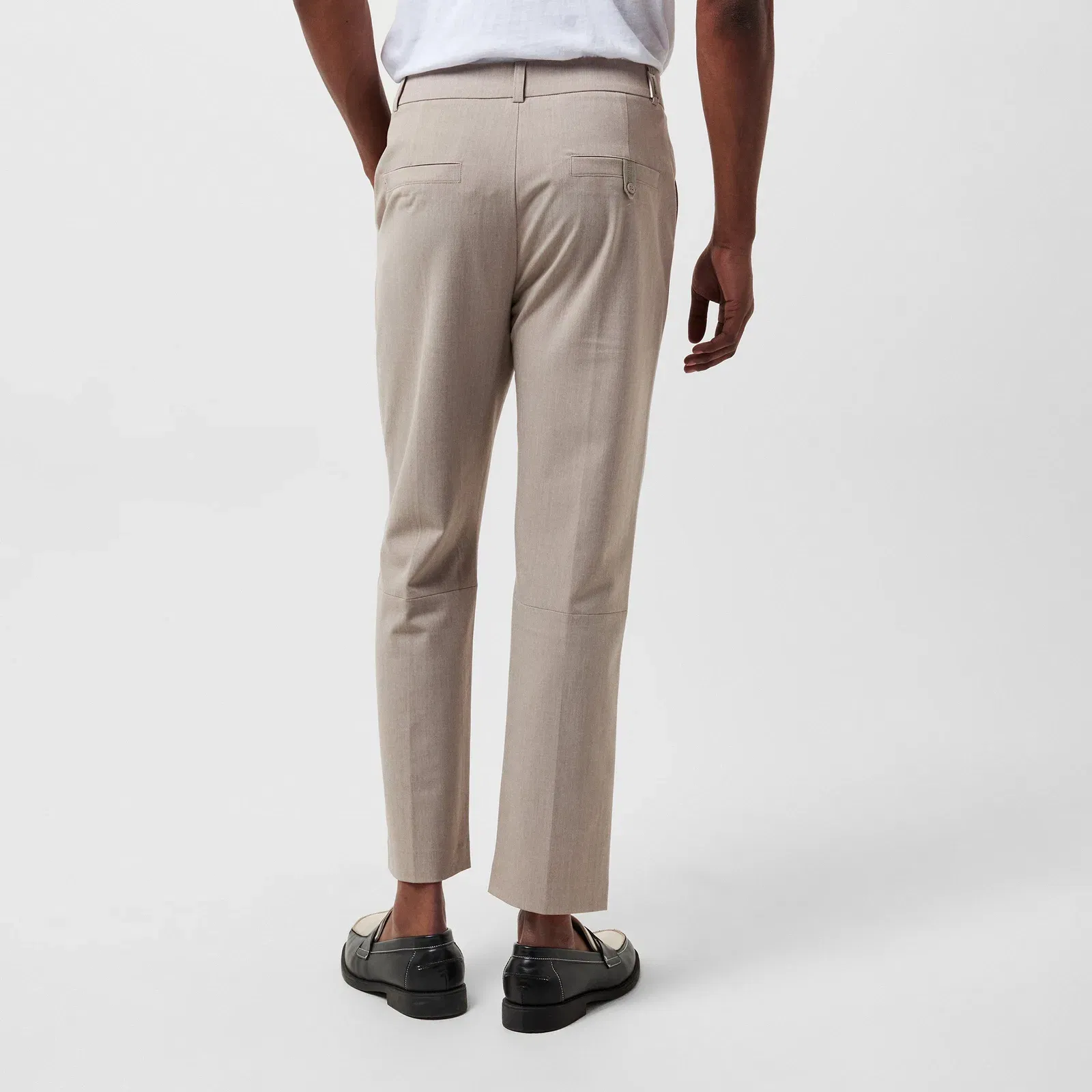 Straight Leg Tailored Trousers