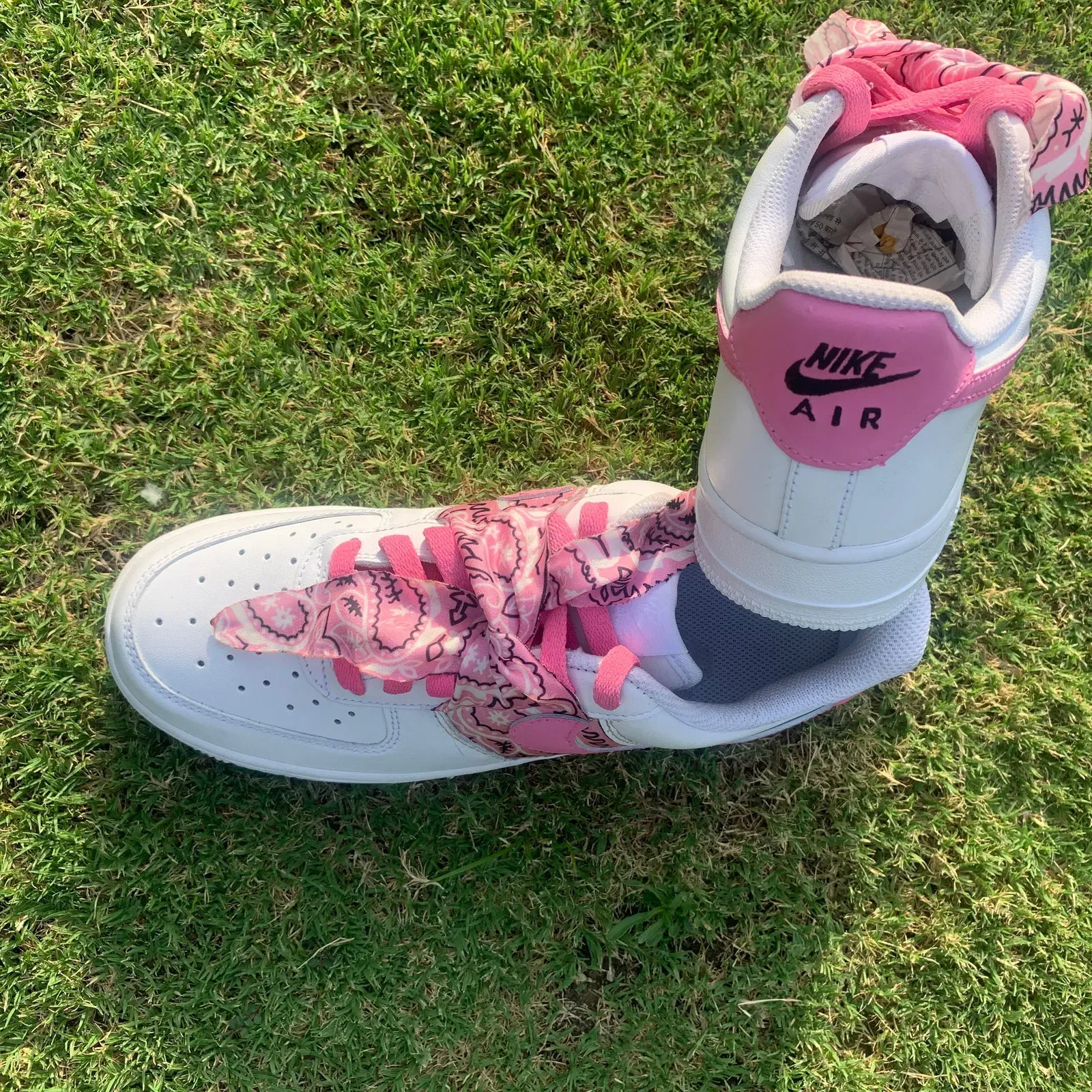 BANDANA BOW AF1 (Painted Swoosh)