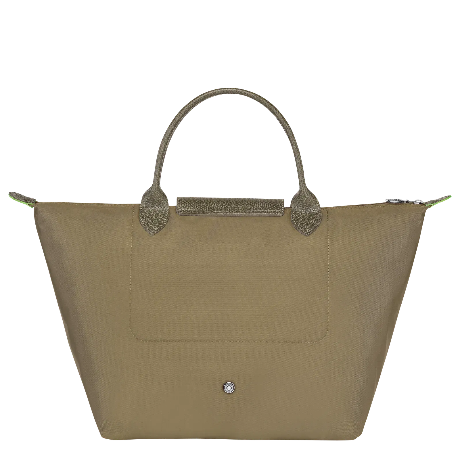Longchamp Le Pliage Green M Handbag Artichoke