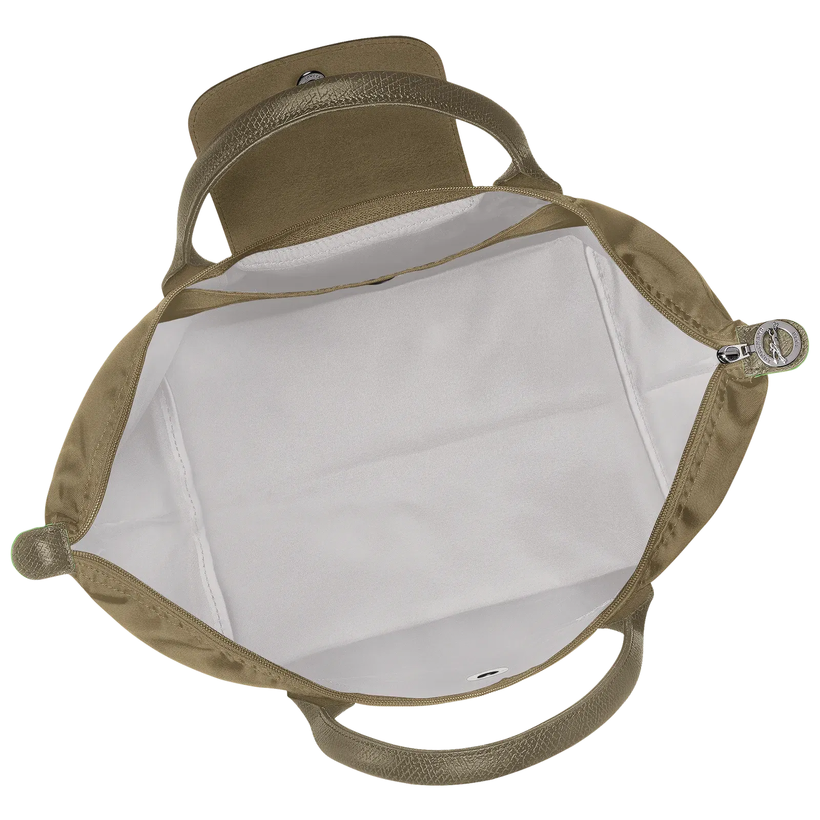 Longchamp Le Pliage Green M Handbag Artichoke