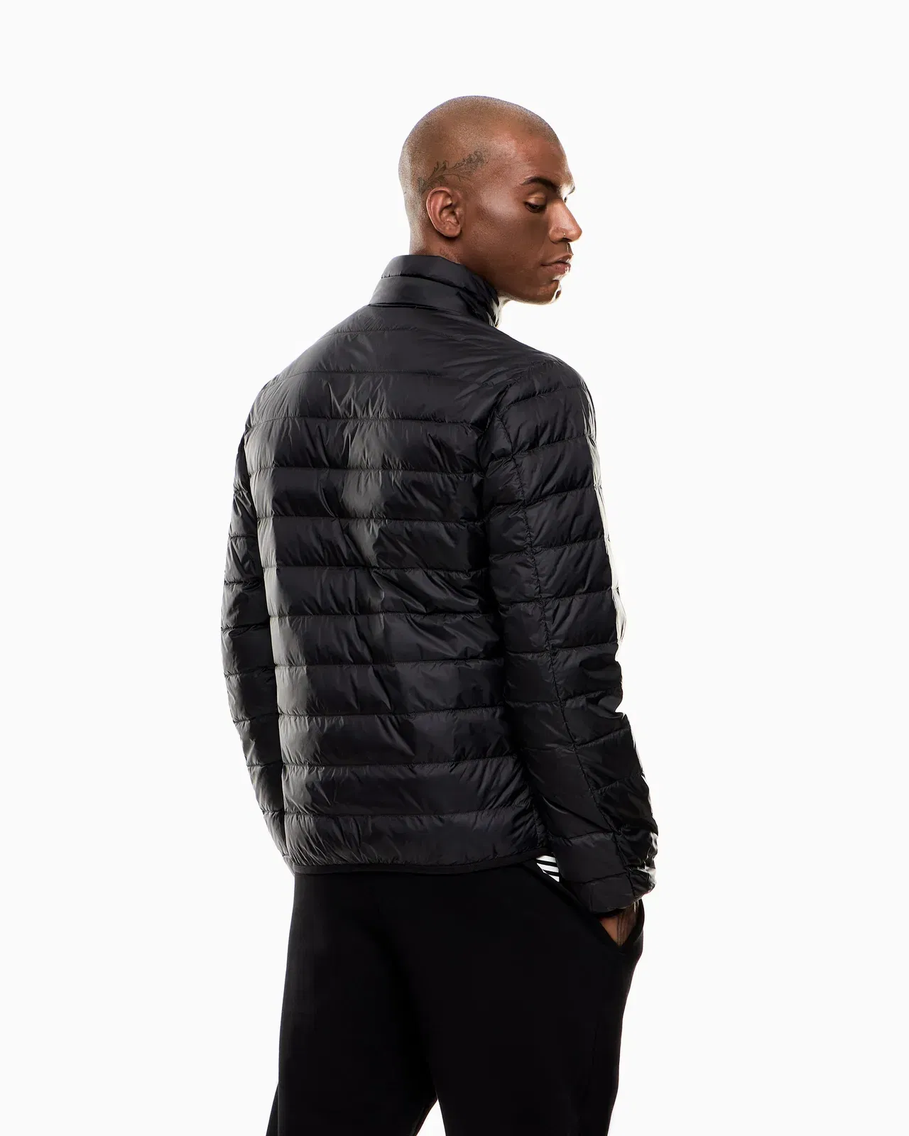 EA7 Packable down jacket with front zip Core Identity