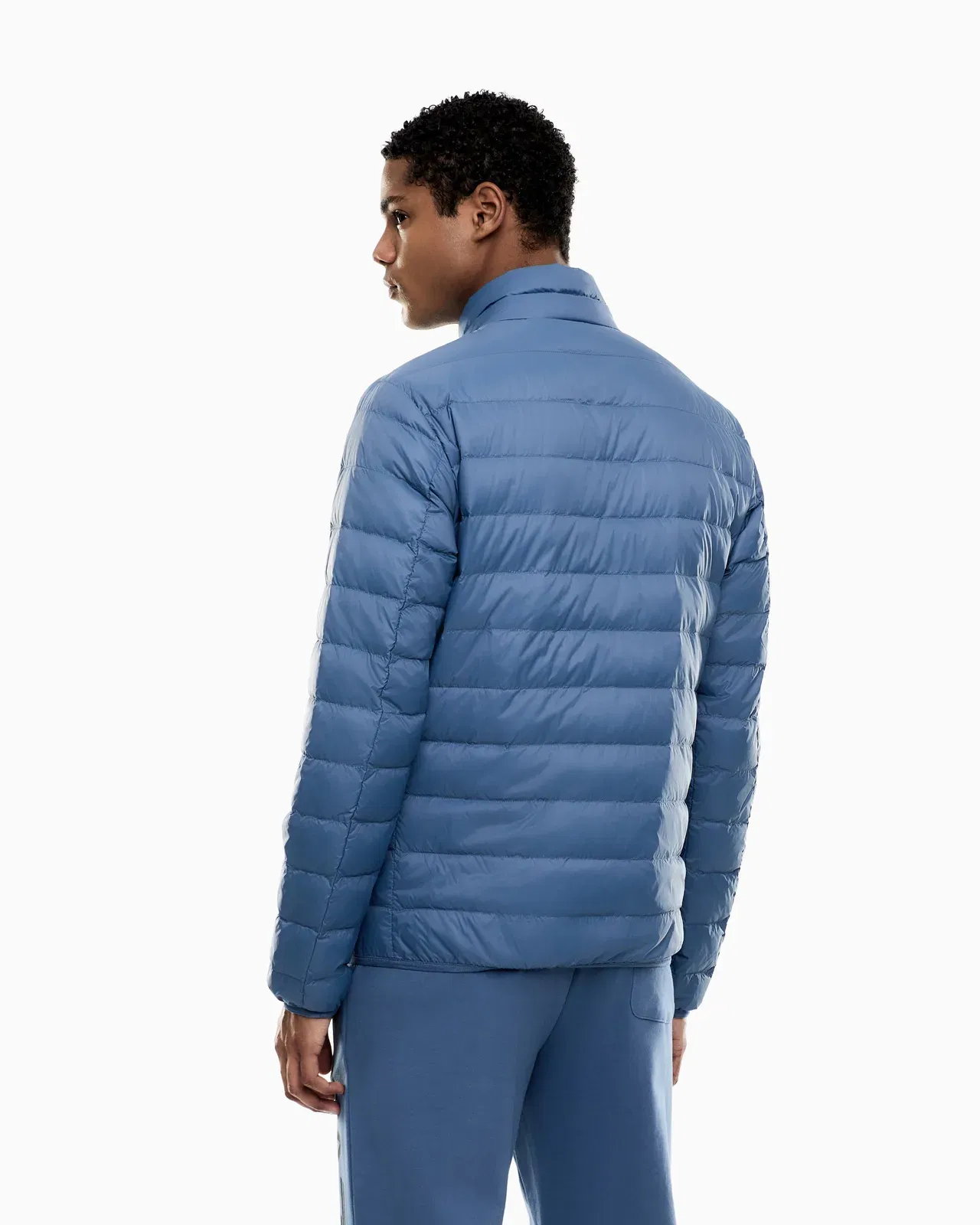 EA7 Packable down jacket with front zip Core Identity