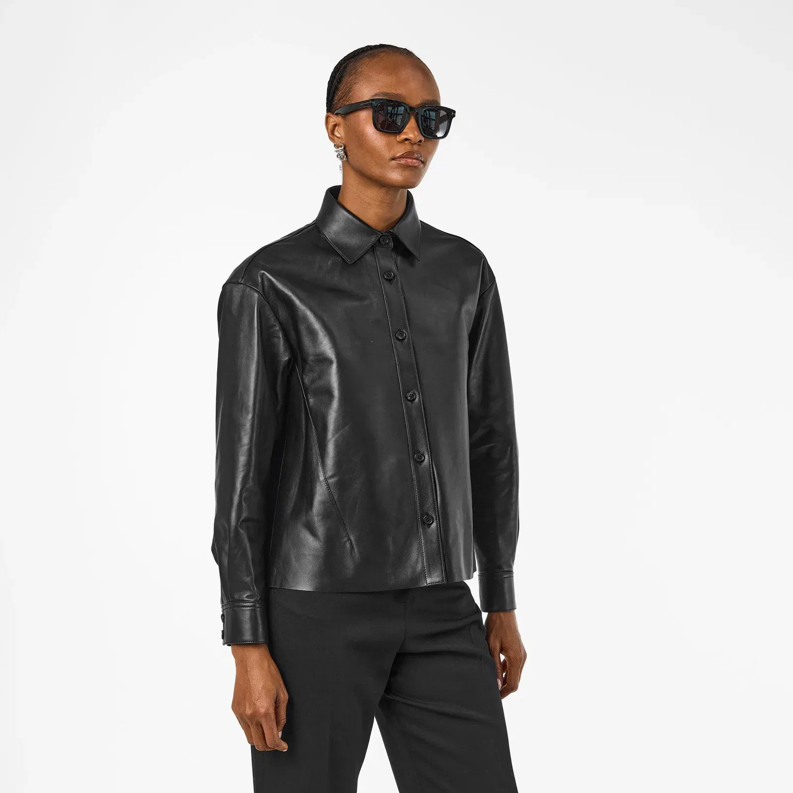Alex Soft Long Sleeve Plain Shirt
