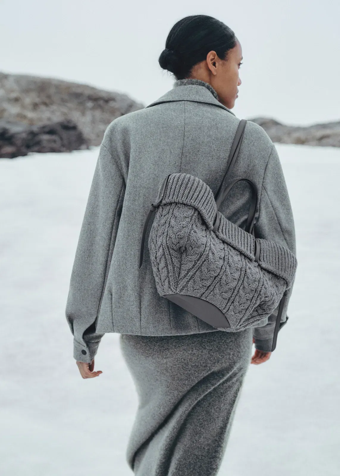 Cyme Mini - Merino Stone