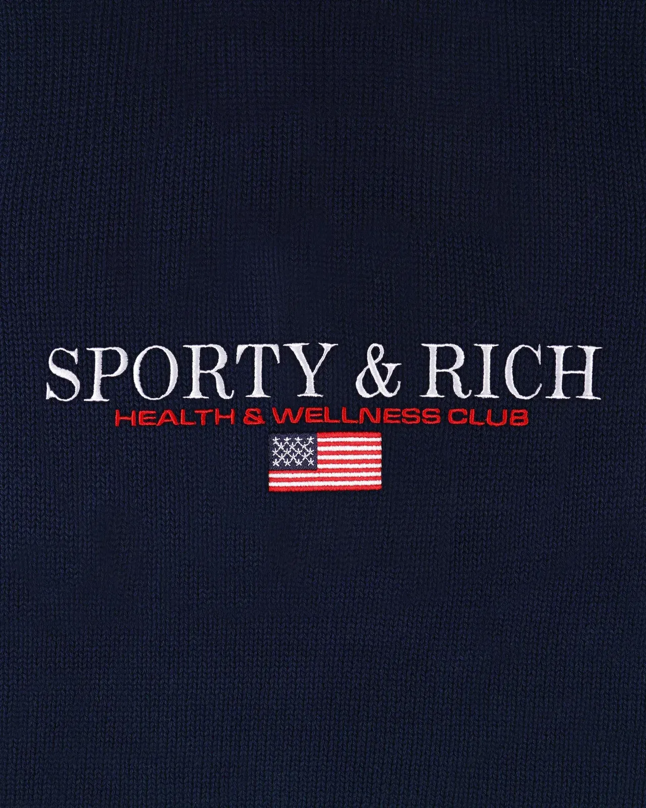 S&R Nautical Knitted Turtleneck - Navy