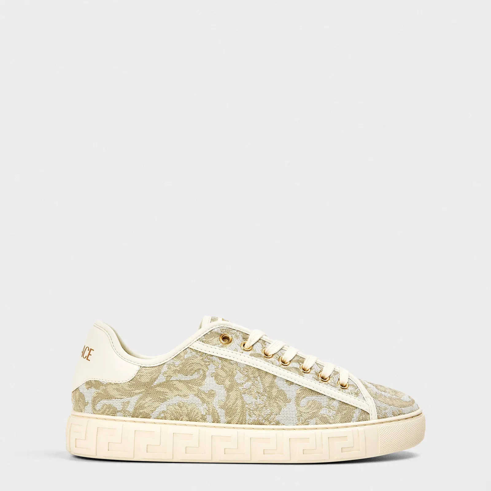 Pattern Cushioned Low-Top Trainers