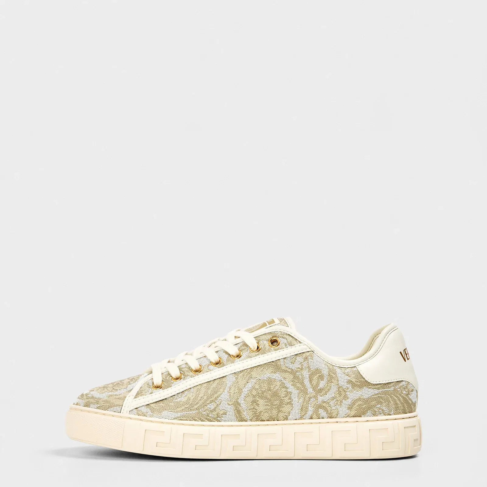 Pattern Cushioned Low-Top Trainers