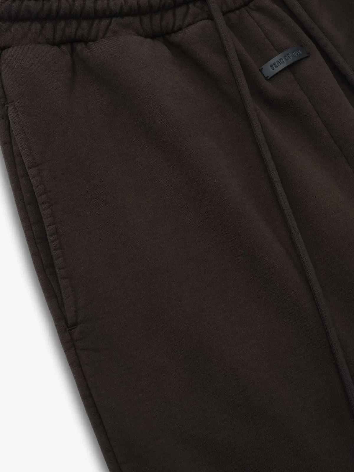Essentials Sunfaded Wide Leg Sweatpant Dark Brown