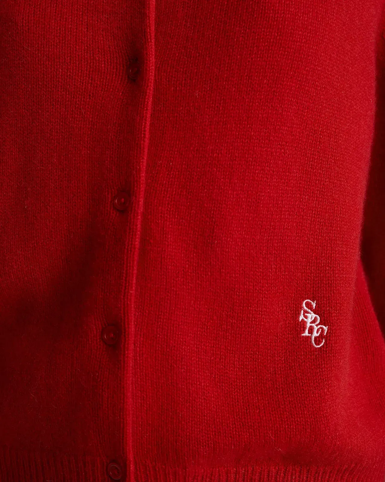 SRC Cashmere Cardigan - Ruby
