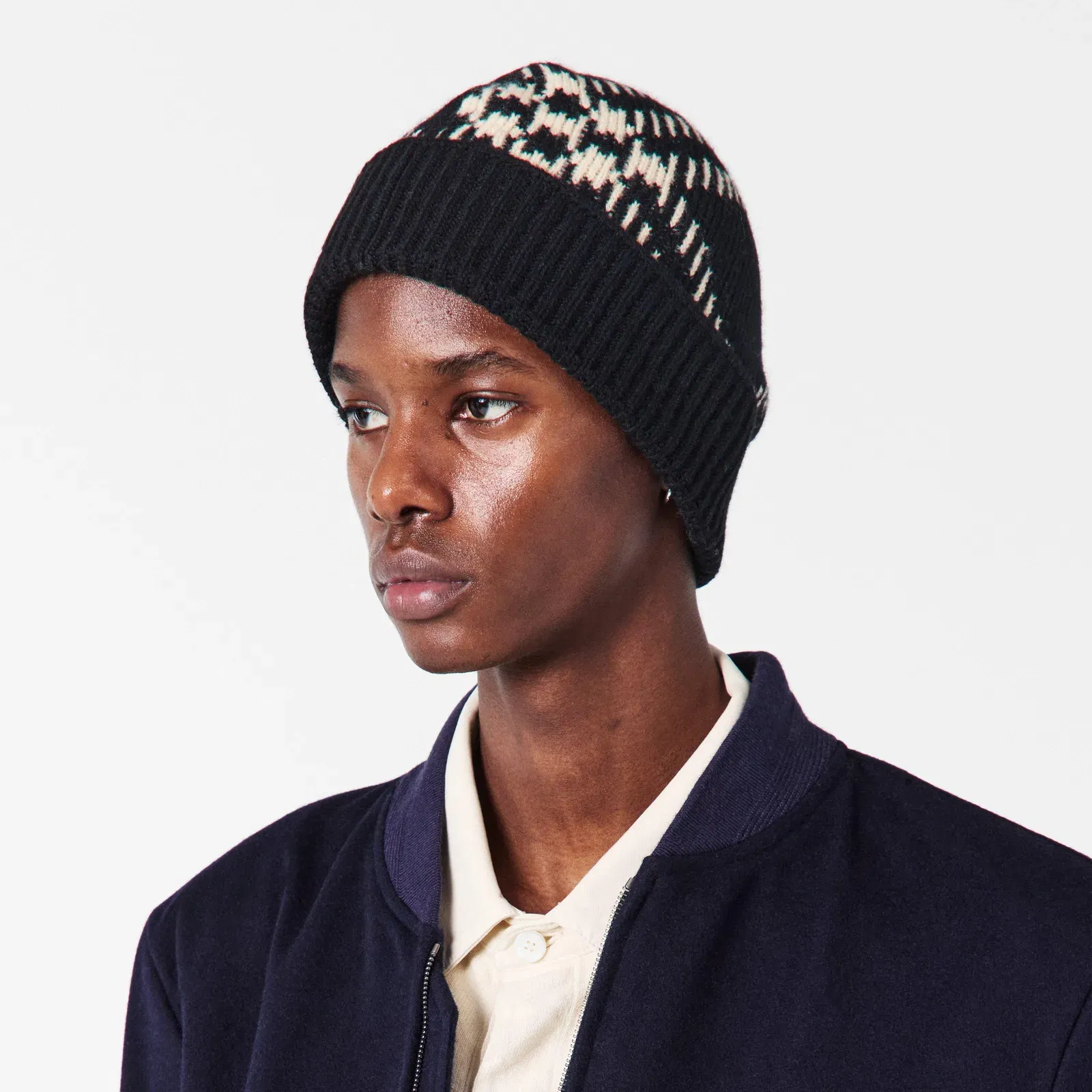 Adults Burb Check Beanie