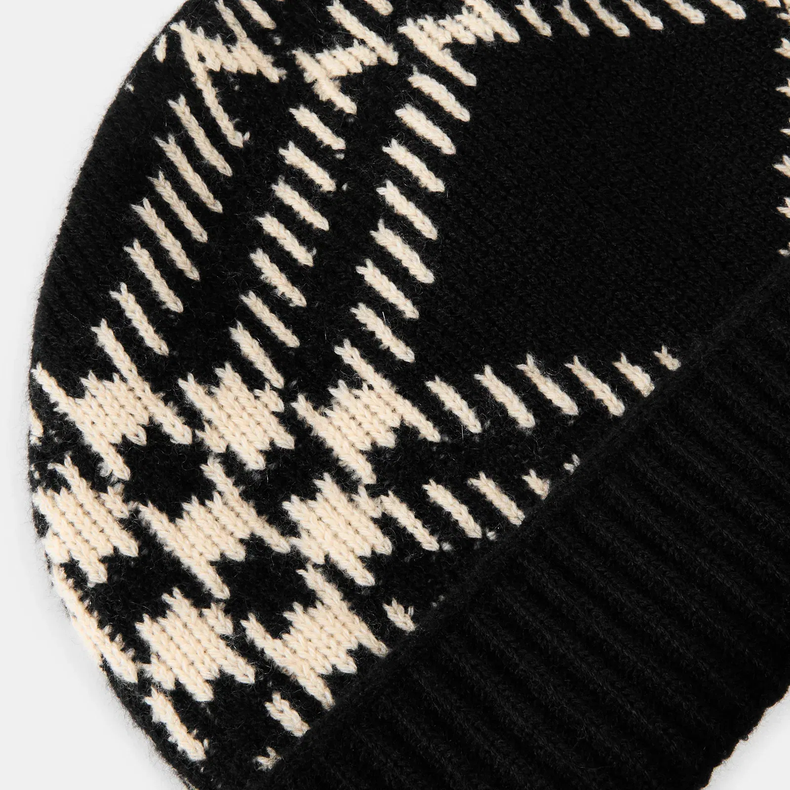 Adults Burb Check Beanie