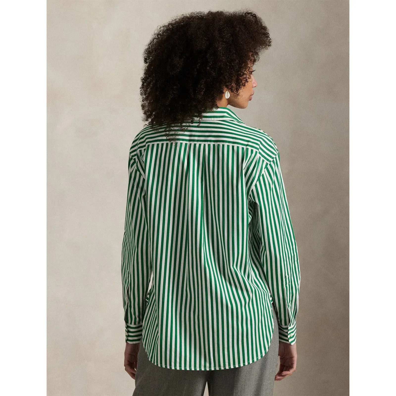 Stripe Long Sleeve Patterned Shirt