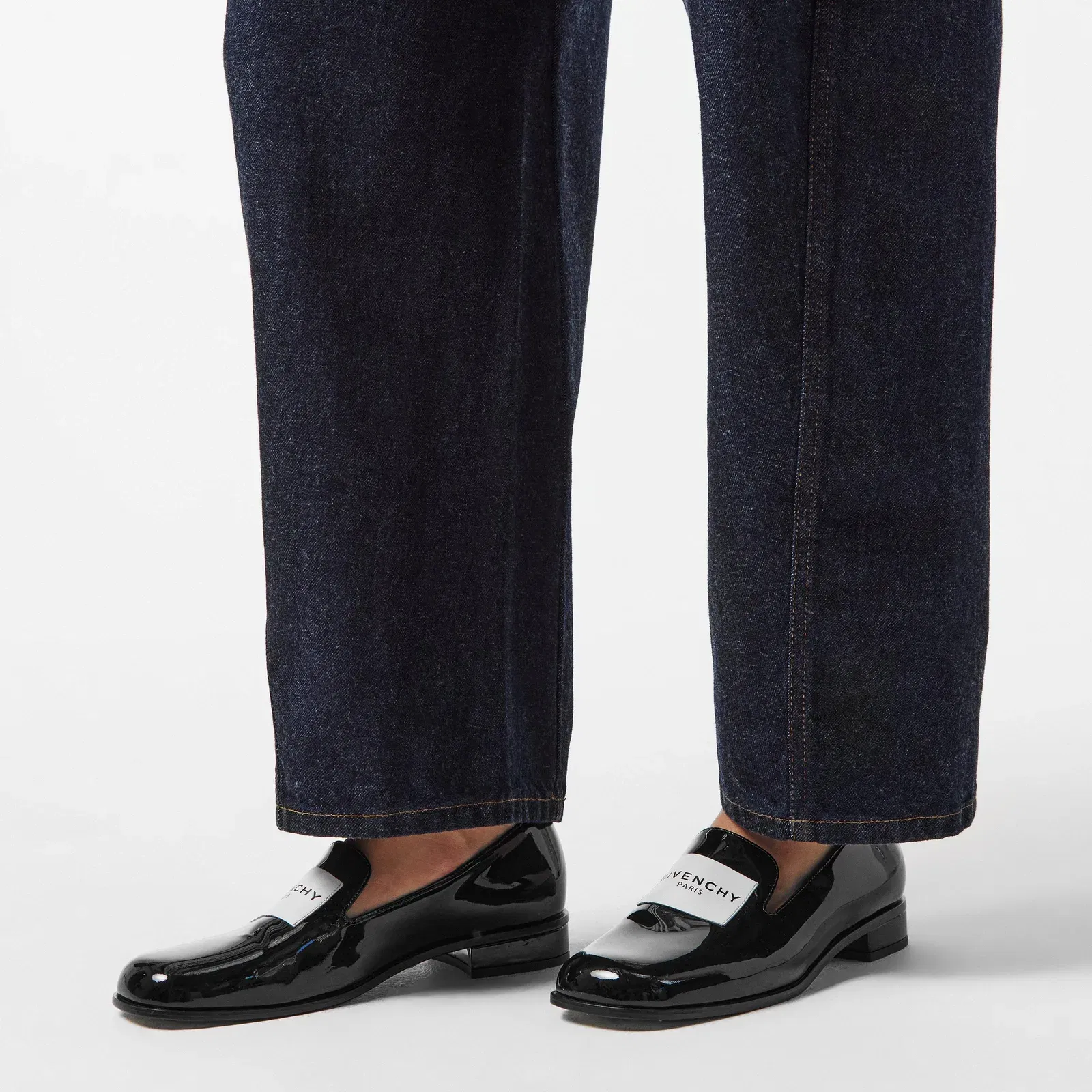 Patent Tux Loafers
