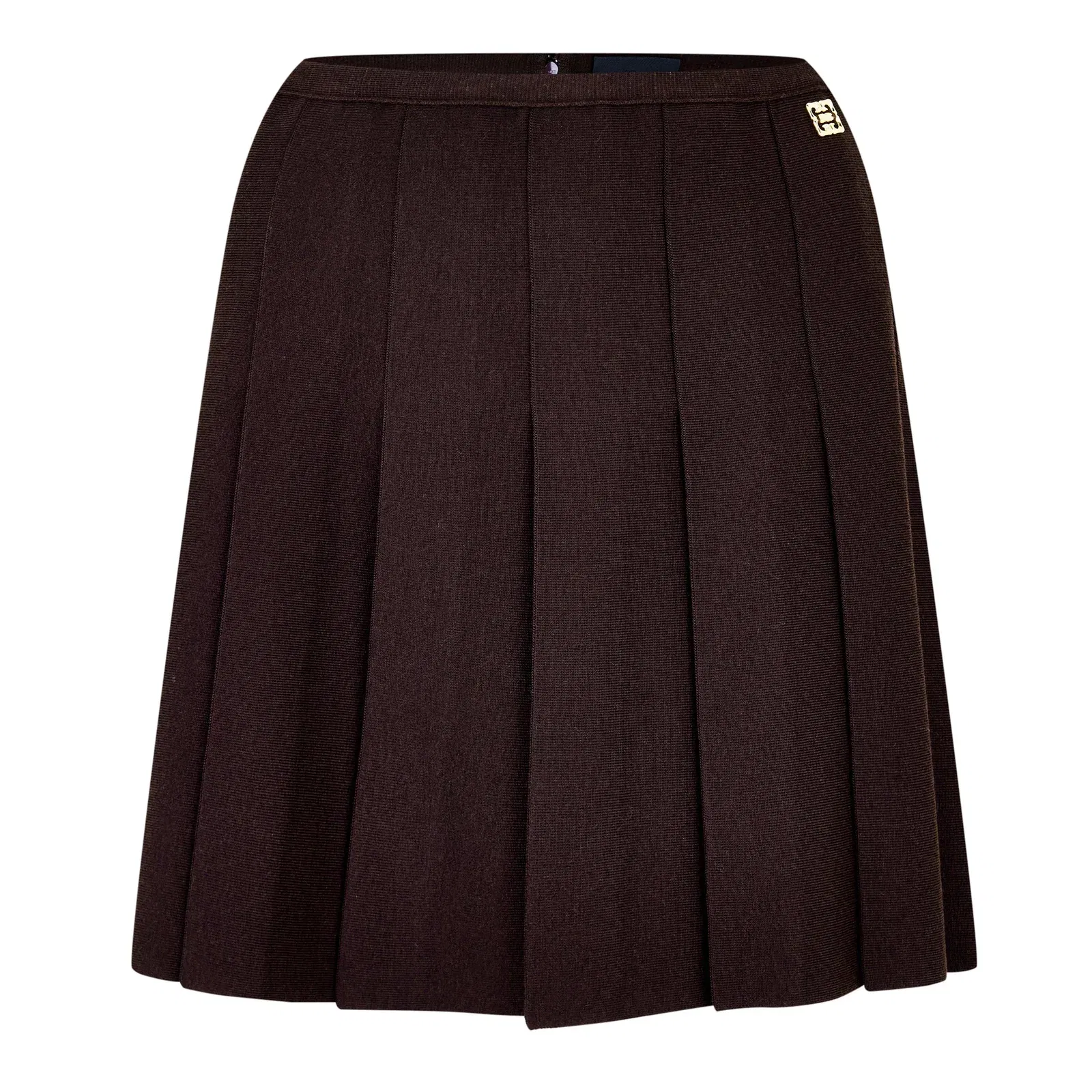 Pleated Mini Skirt