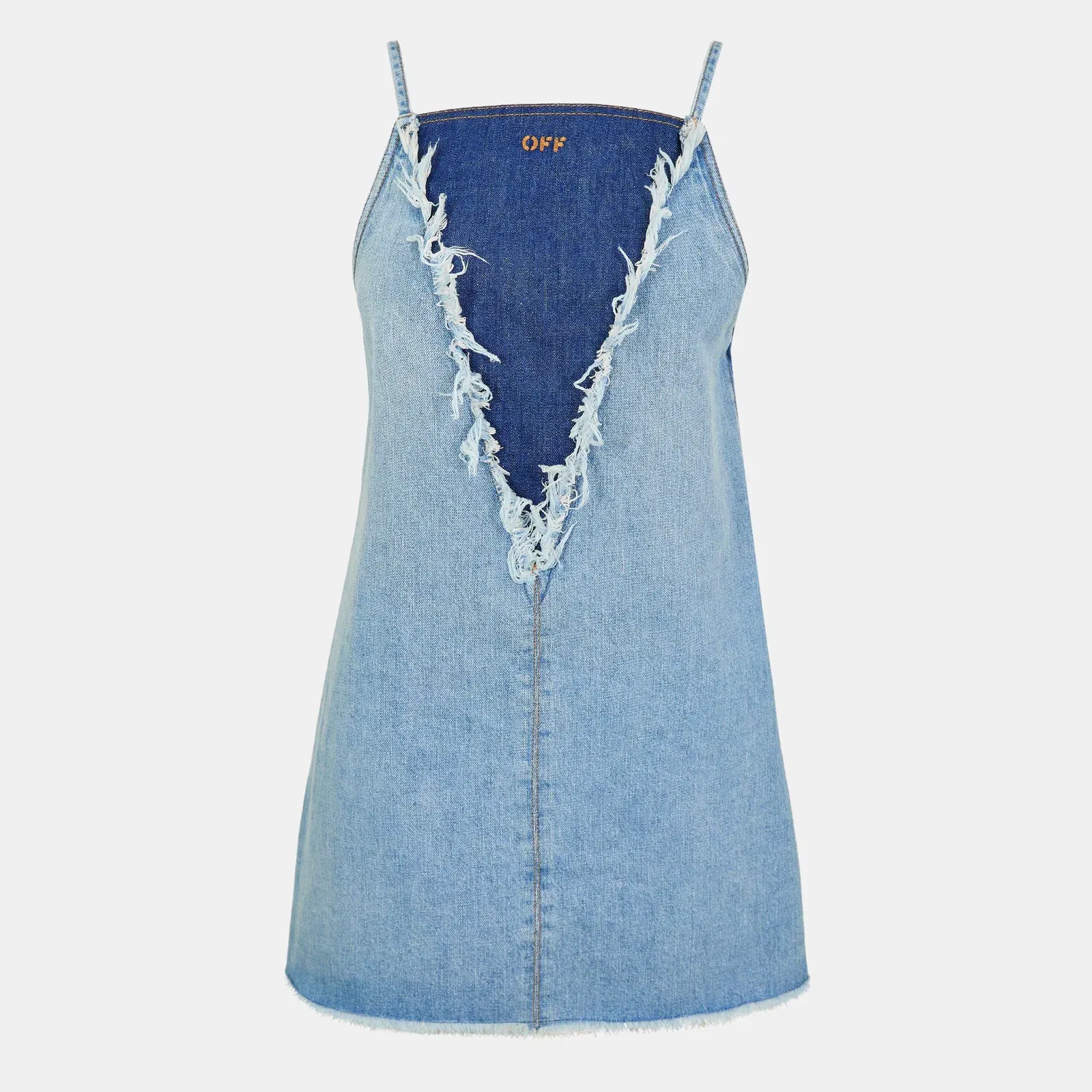Sleeveless Denim A Line Dress