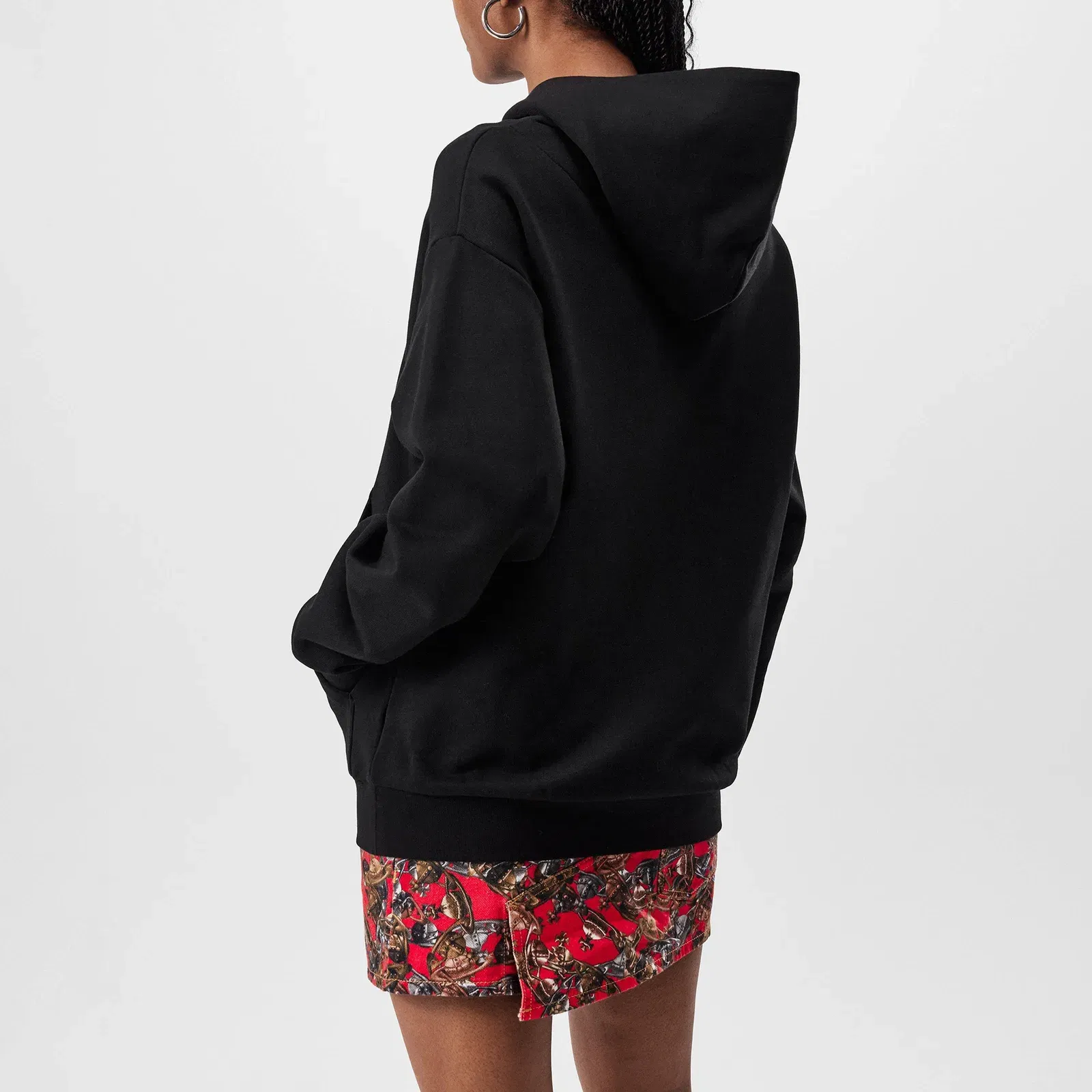 Logo Cotton Spray Orb Overhead Hoodie