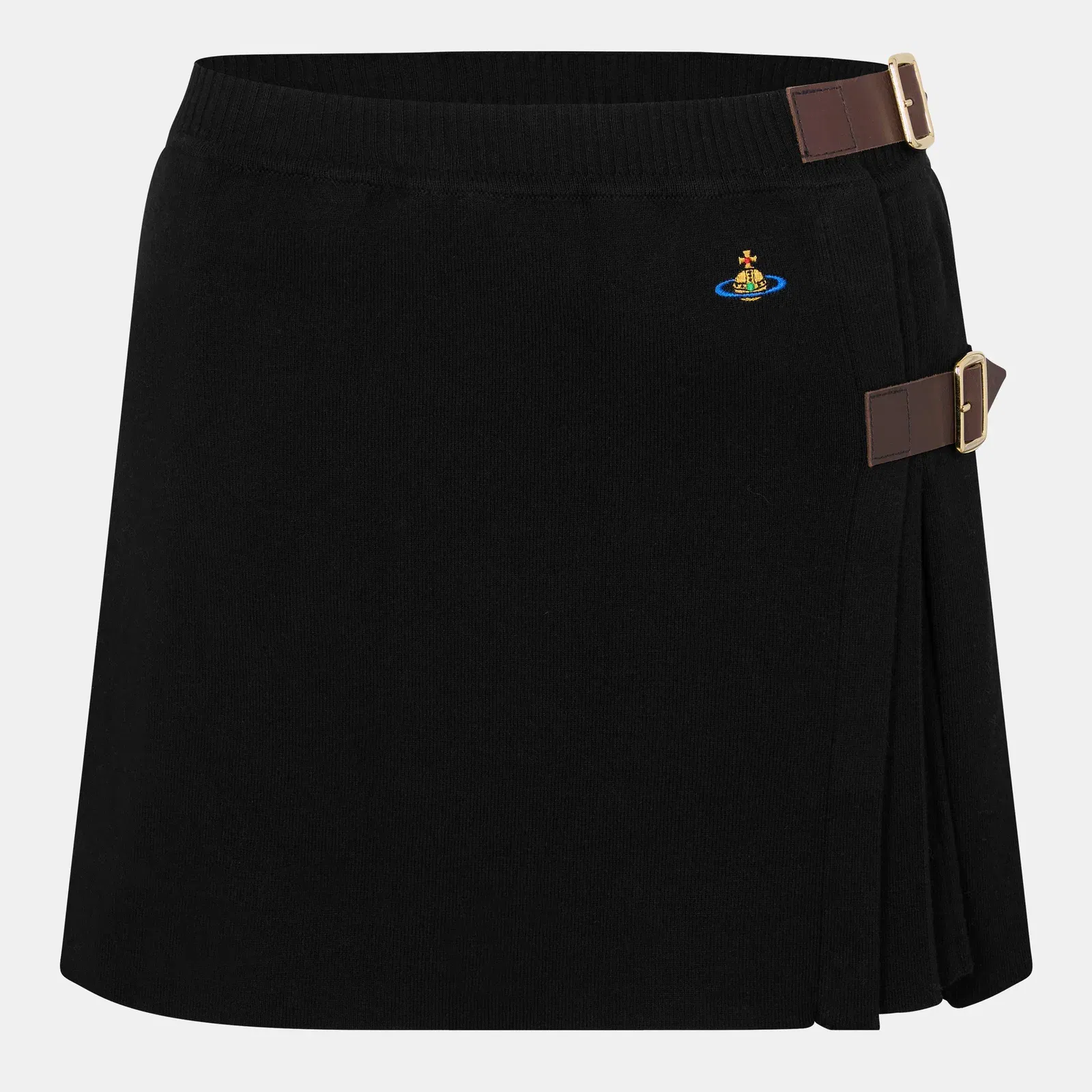 Viv Bea Tartan Pleated Mini Skirt