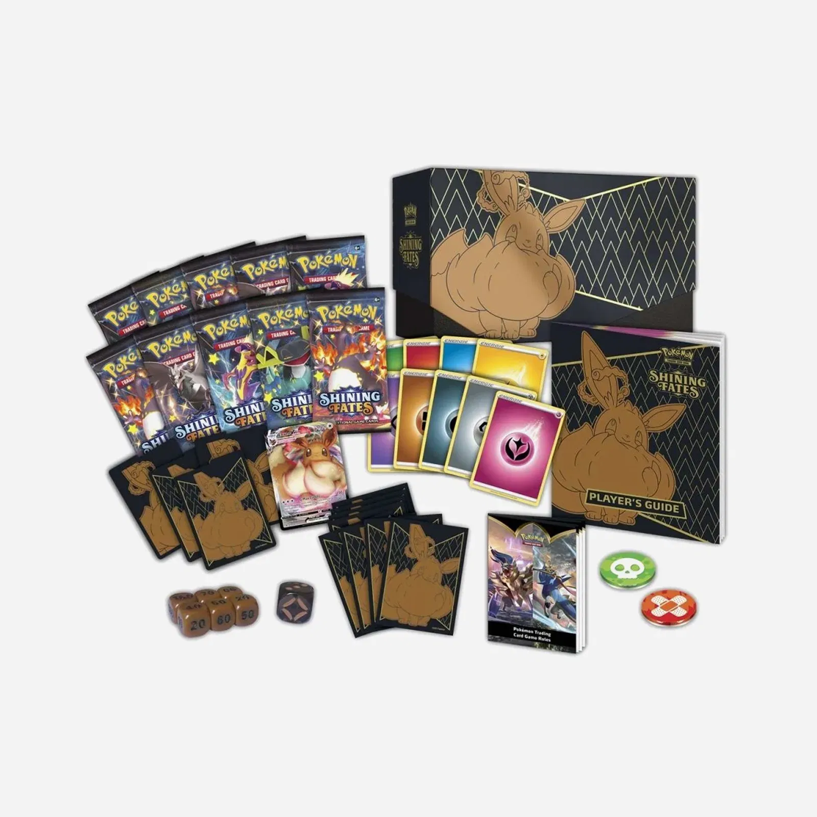 Pokemon Tcg Sword & Shield Shining Fates Elite Trainer Box