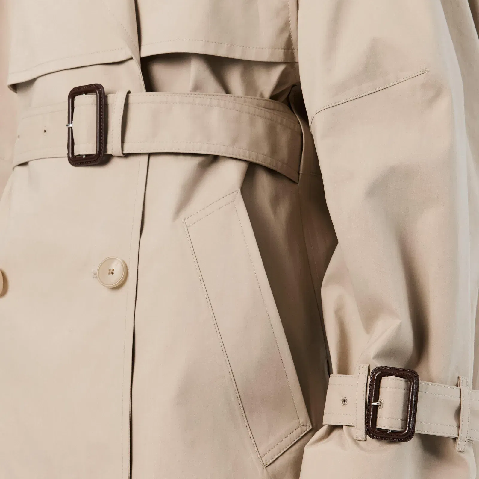 Cocoon Oversized Trench Coat