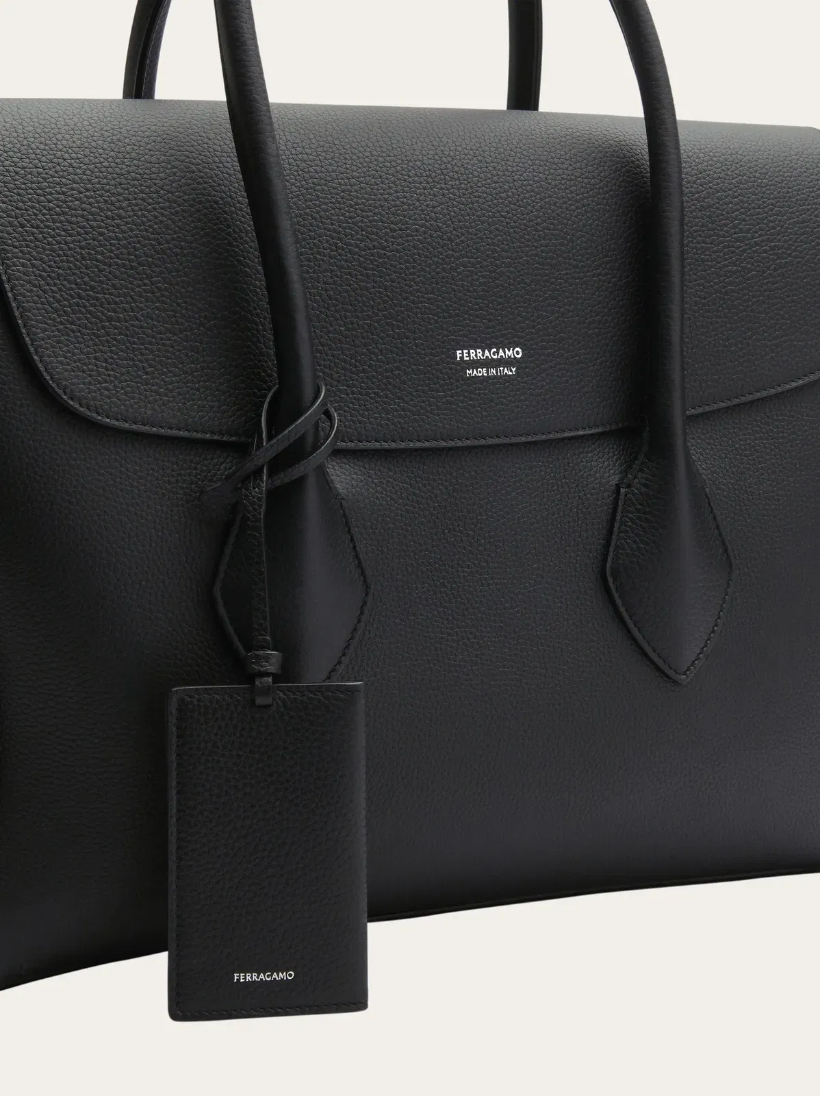 East-West briefcase