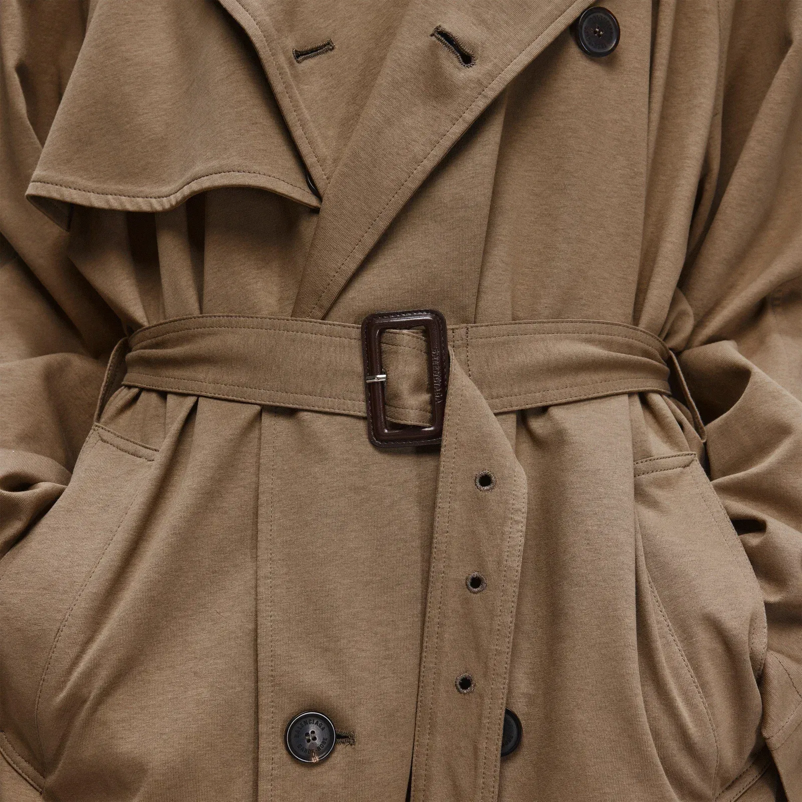Bal Cropped Trench Coat