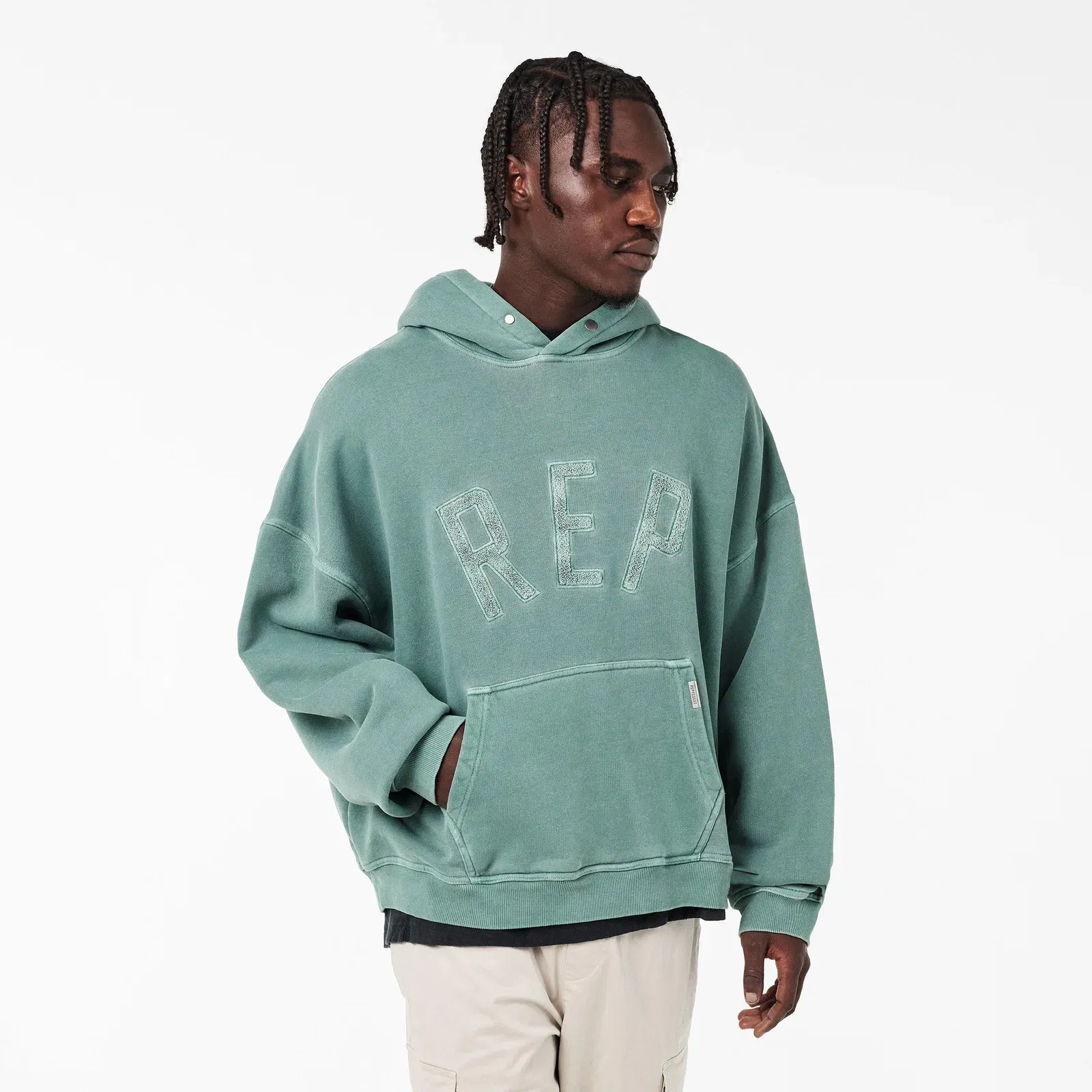 Applique Pullover Hoodie