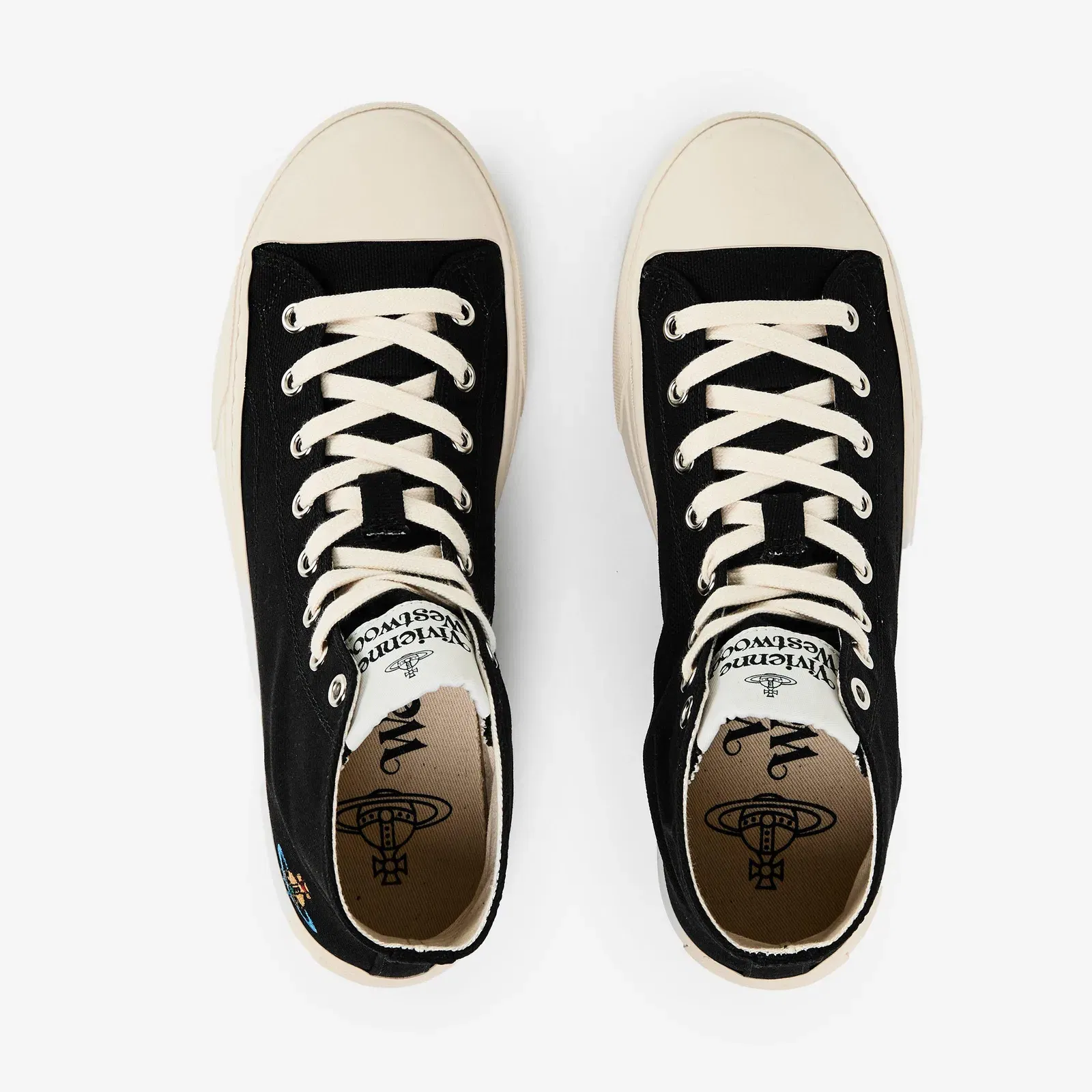 Viv Canvas High-Top Trainers