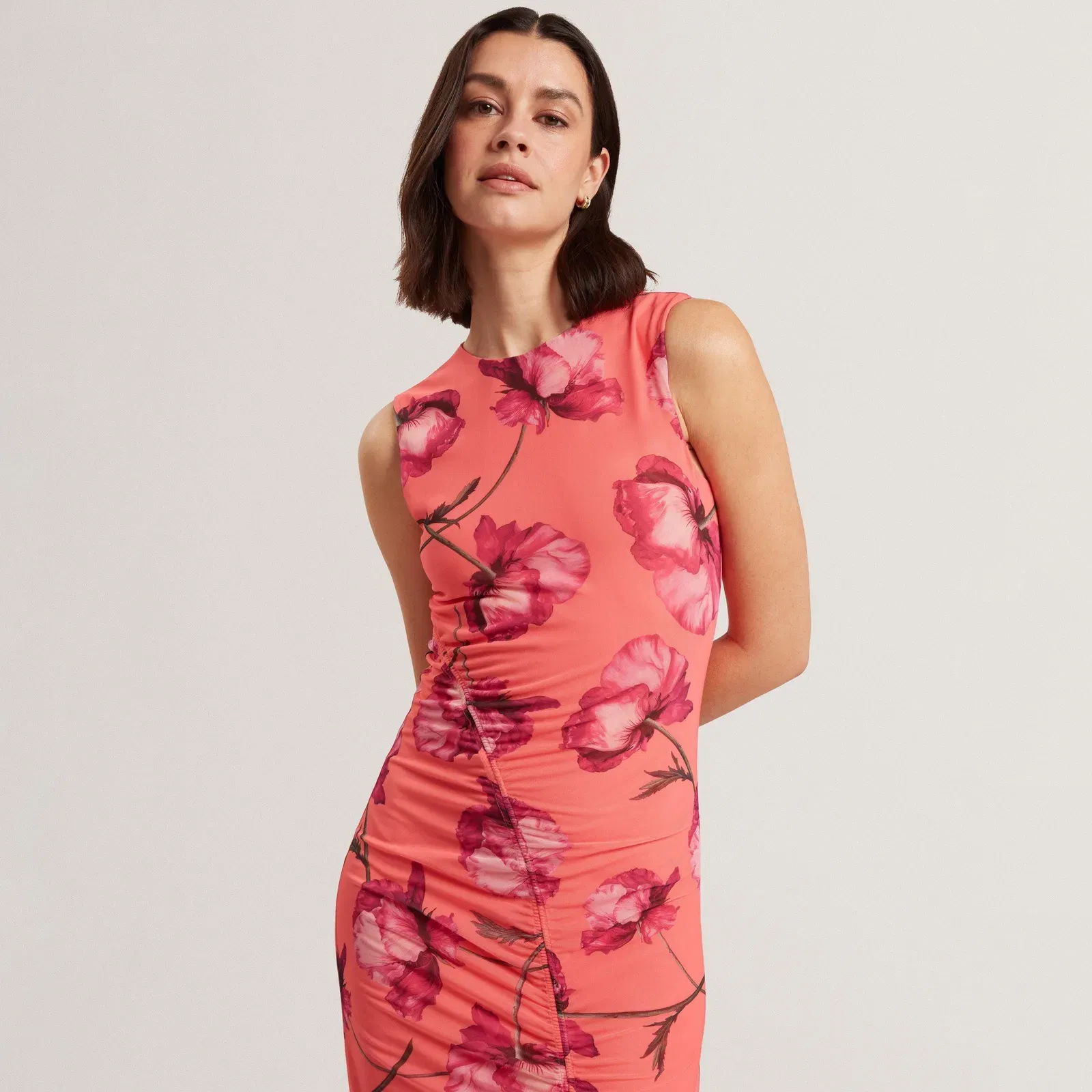 Ted Baker Mesh Midi Dress