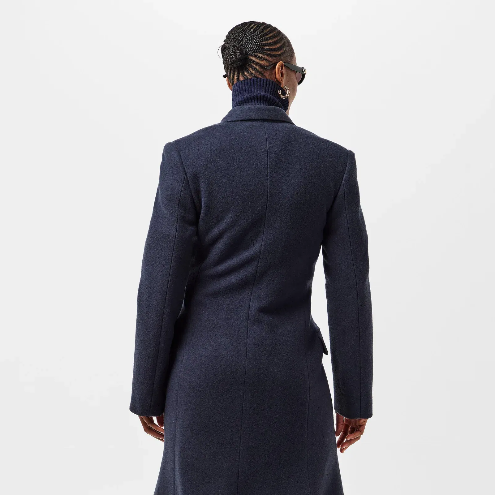 Bal Godet Tailored Fit Overcoat