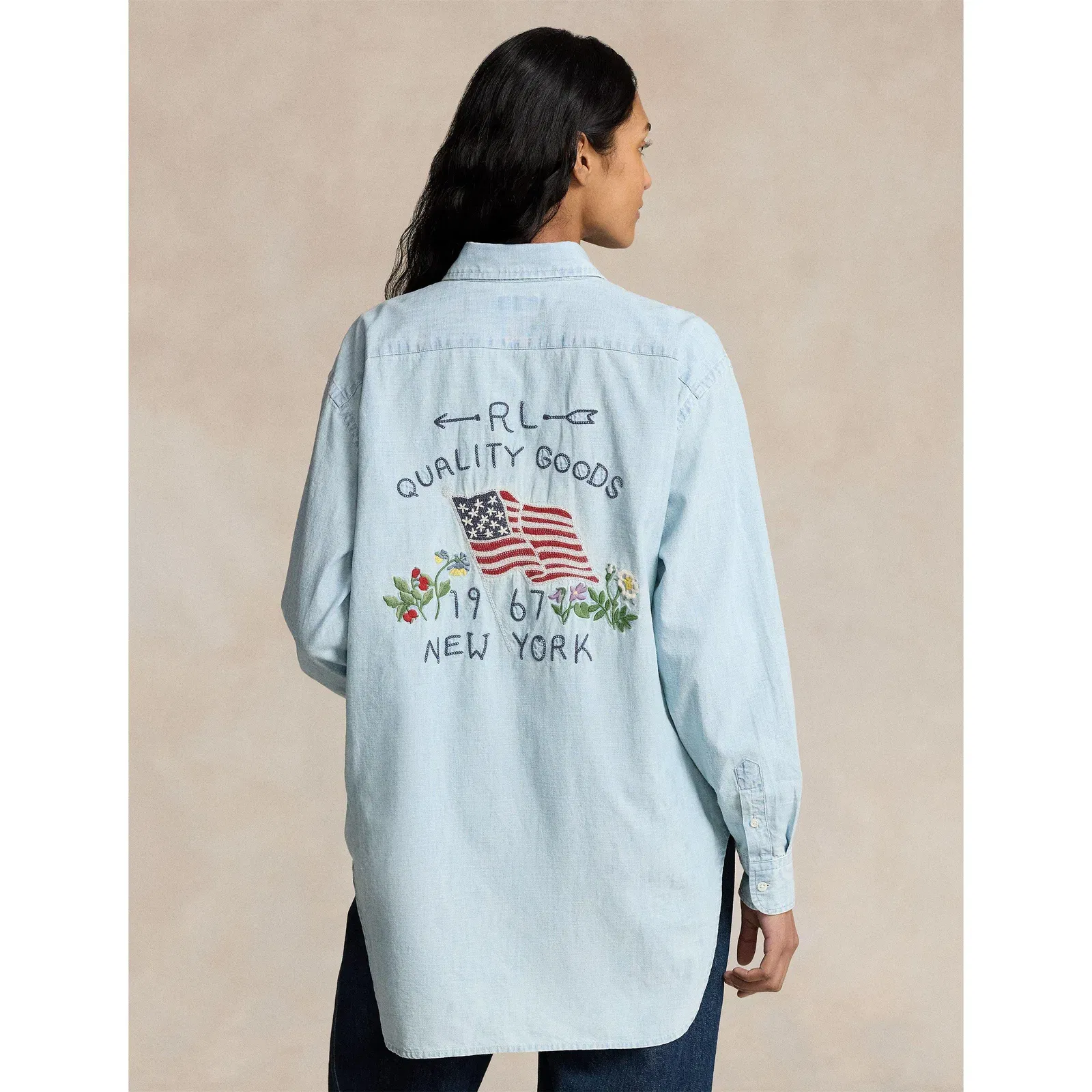 Embroidered Rl-67 Shirt