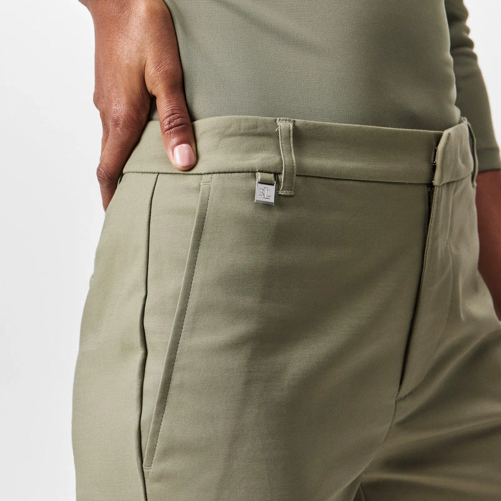 Double-Faced Stretch Trousers