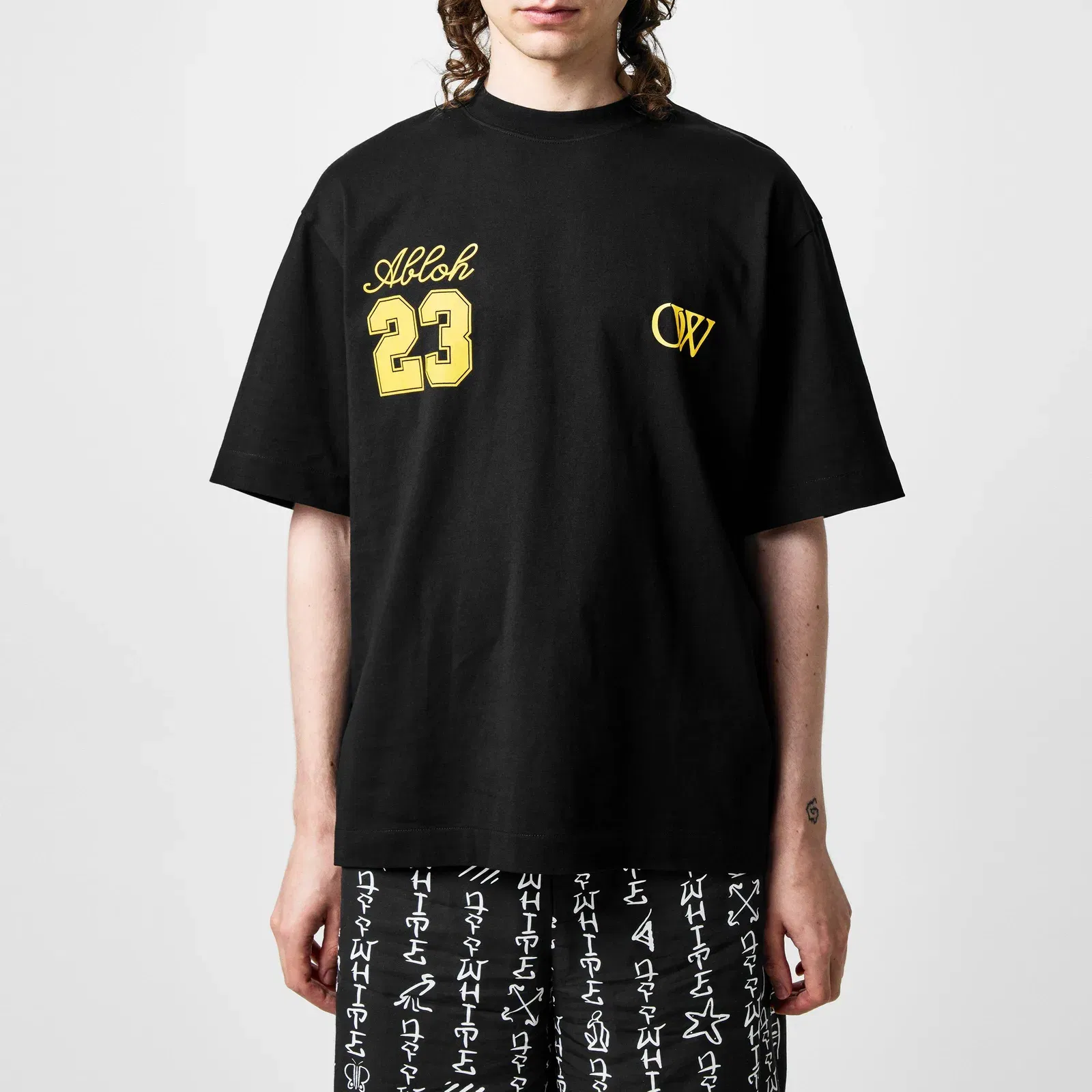 23 Skate Cotton Short Sleeve Oversized Fit T-Shirt
