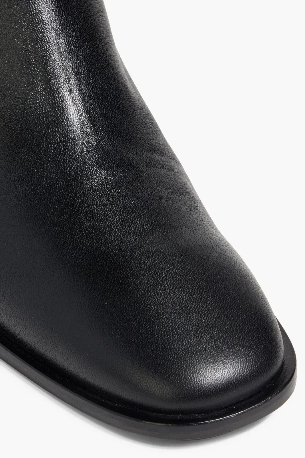 A.Emery Soma Leather Ankle Boots Black Women's