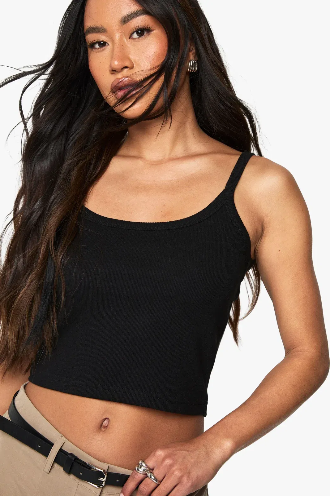 Basic Thick Binding Vest Top