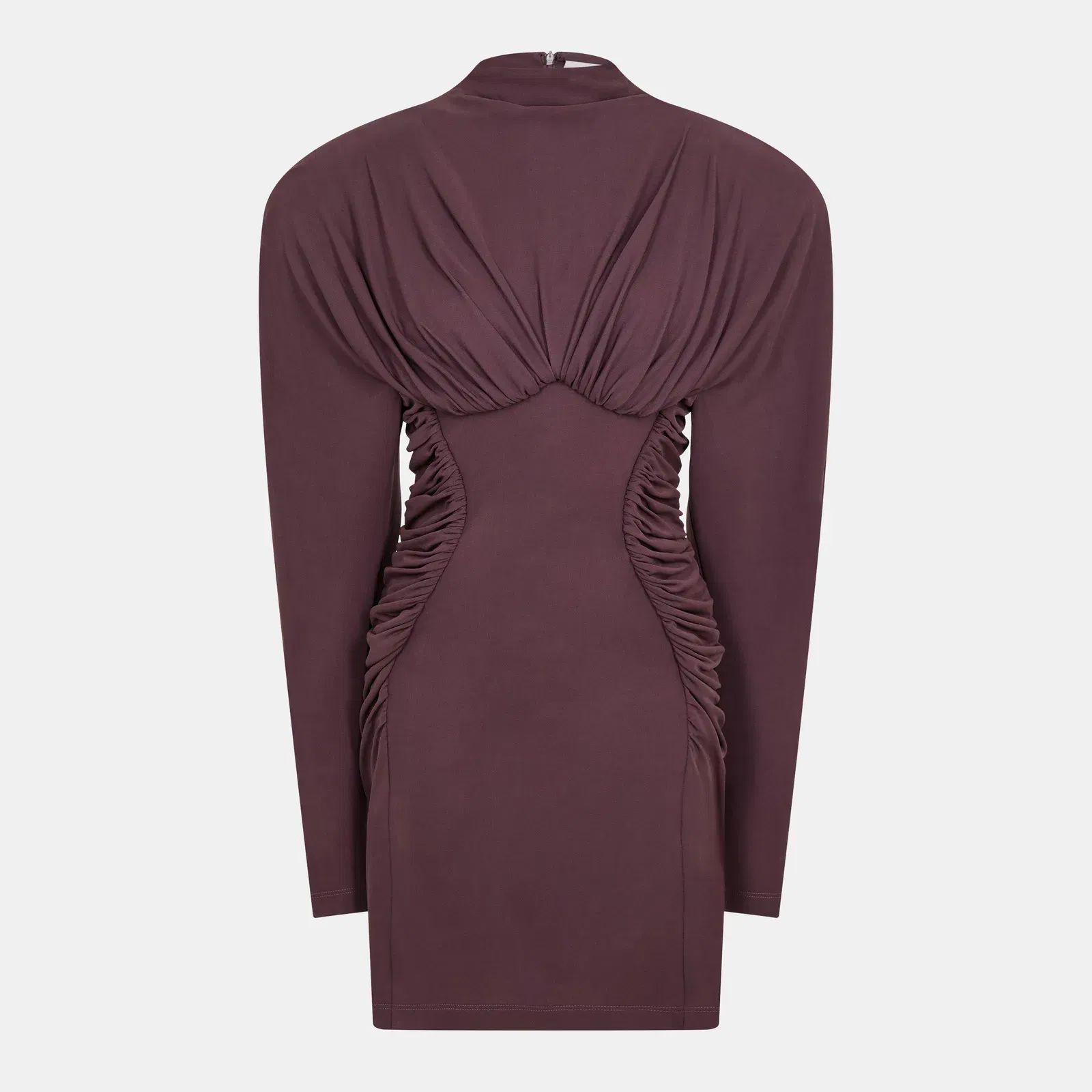 Long Sleeve Jersey Mini Dress