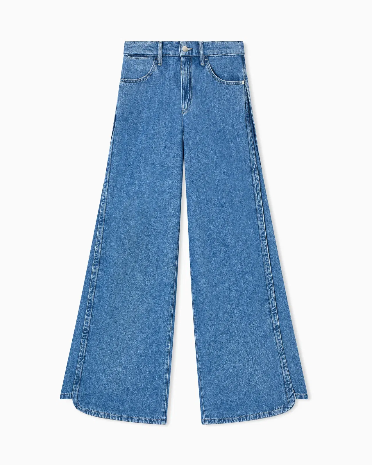 Emporio Armani J6H regular-fit, worn-look denim jeans