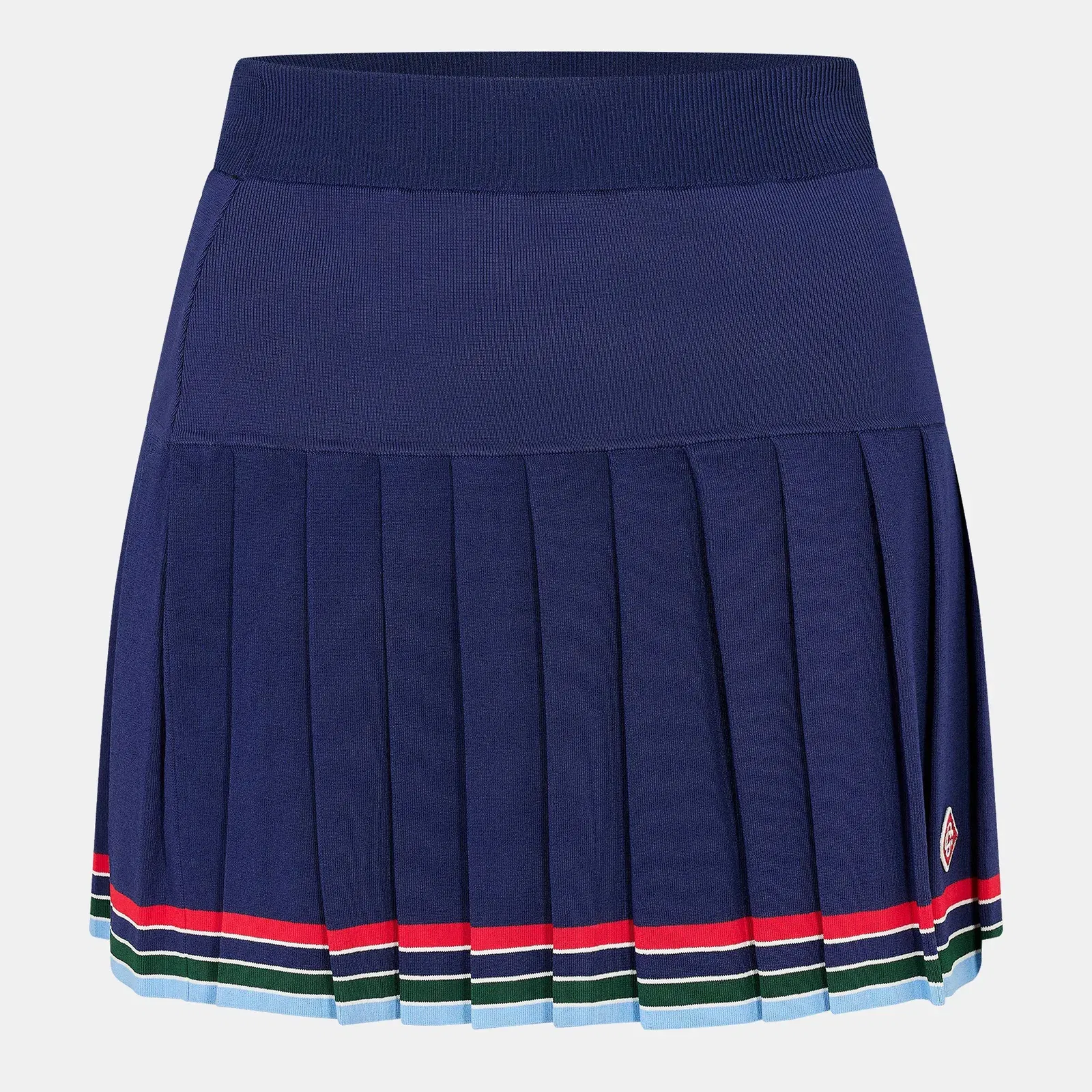 Baseball High Waisted Mini Skirt