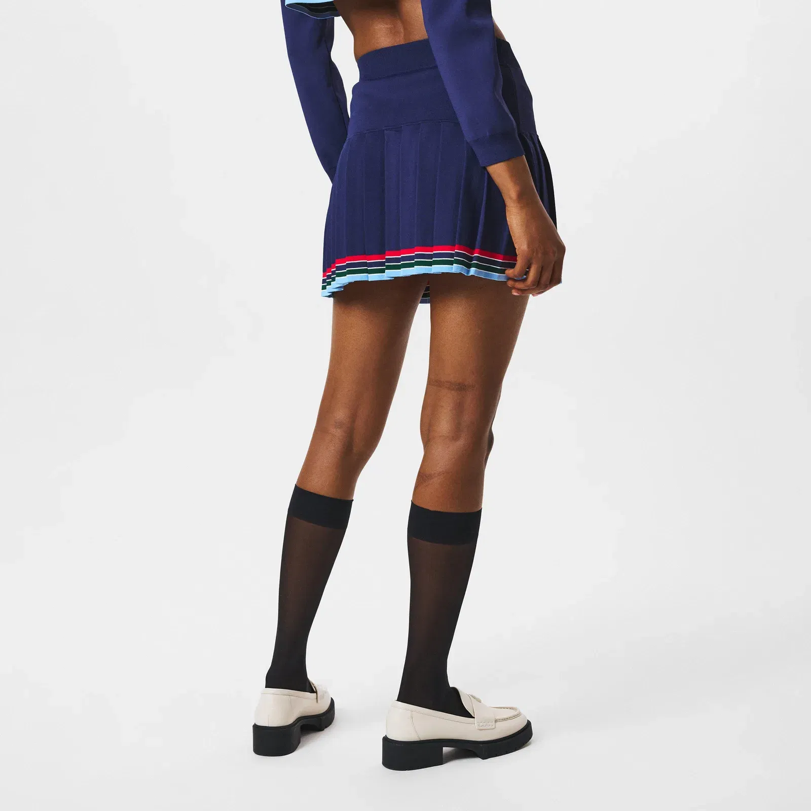 Baseball High Waisted Mini Skirt