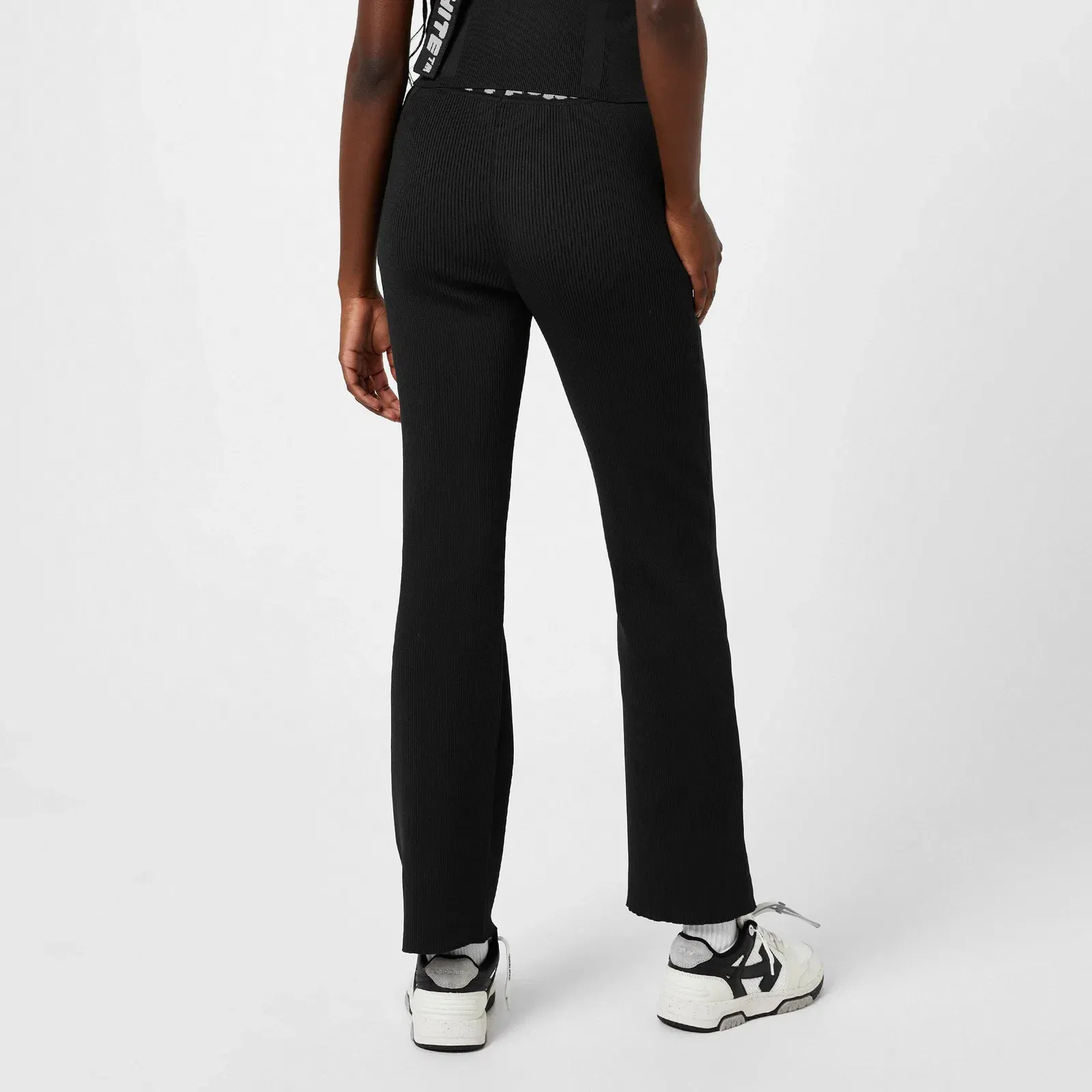 Ribbed Knitted Trousers
