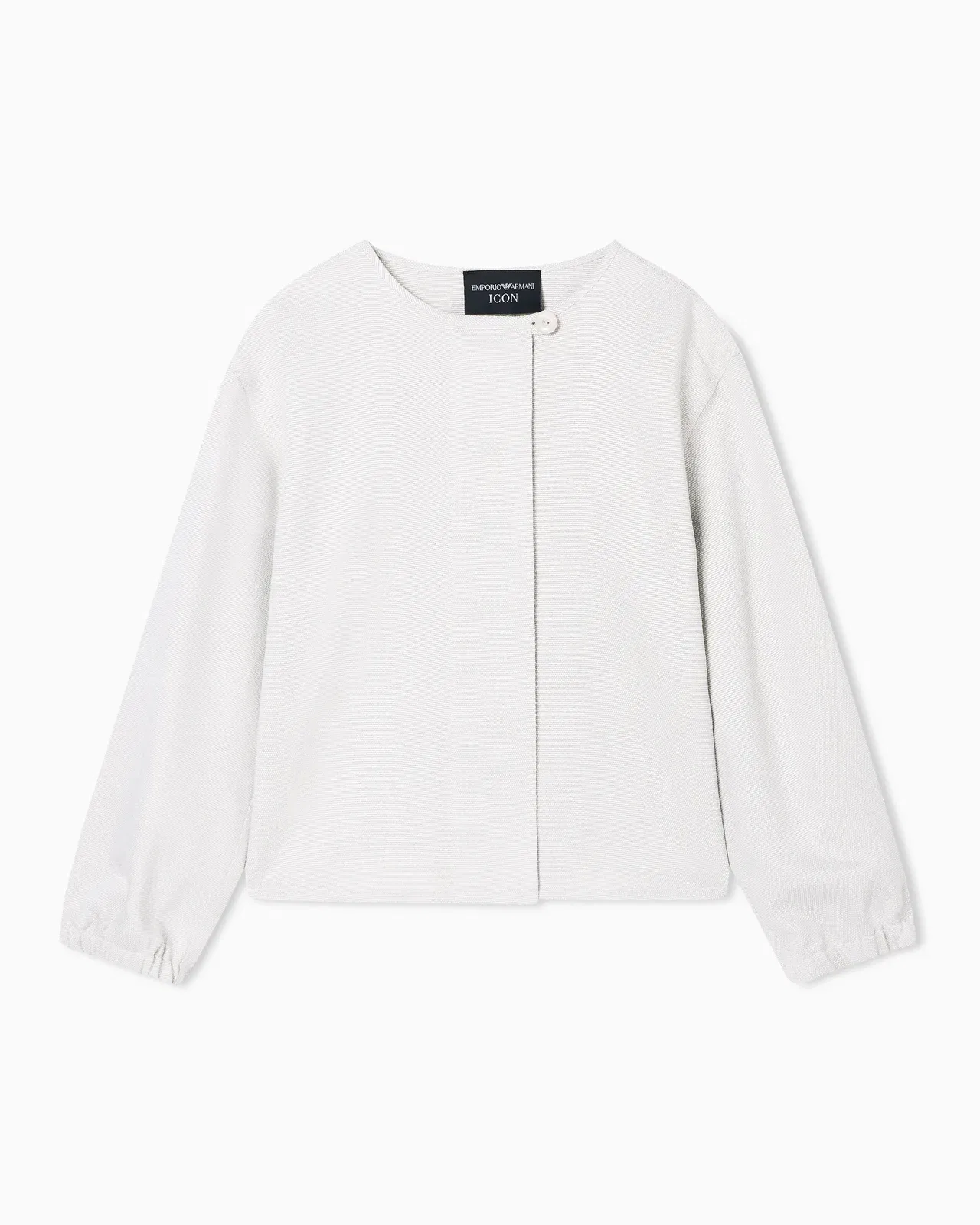 Emporio Armani Icon armure viscose jacket