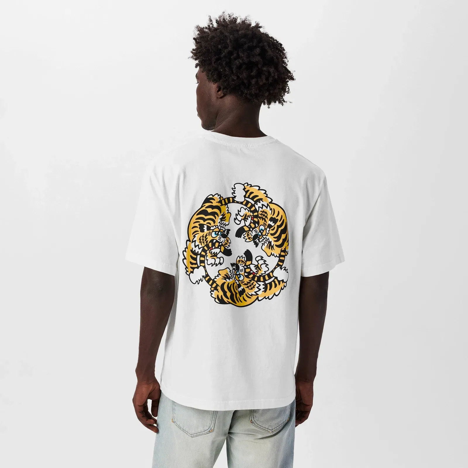 Tiger Embroidered T-Shirt