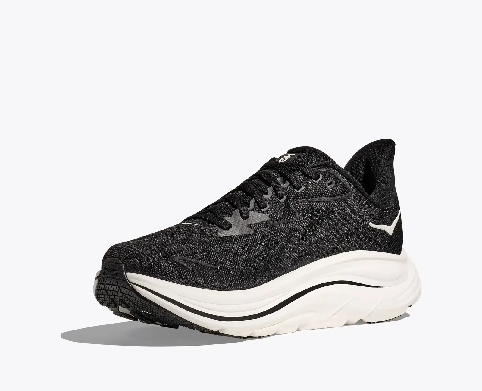 Hoka Women'S Clifton 10 Black White