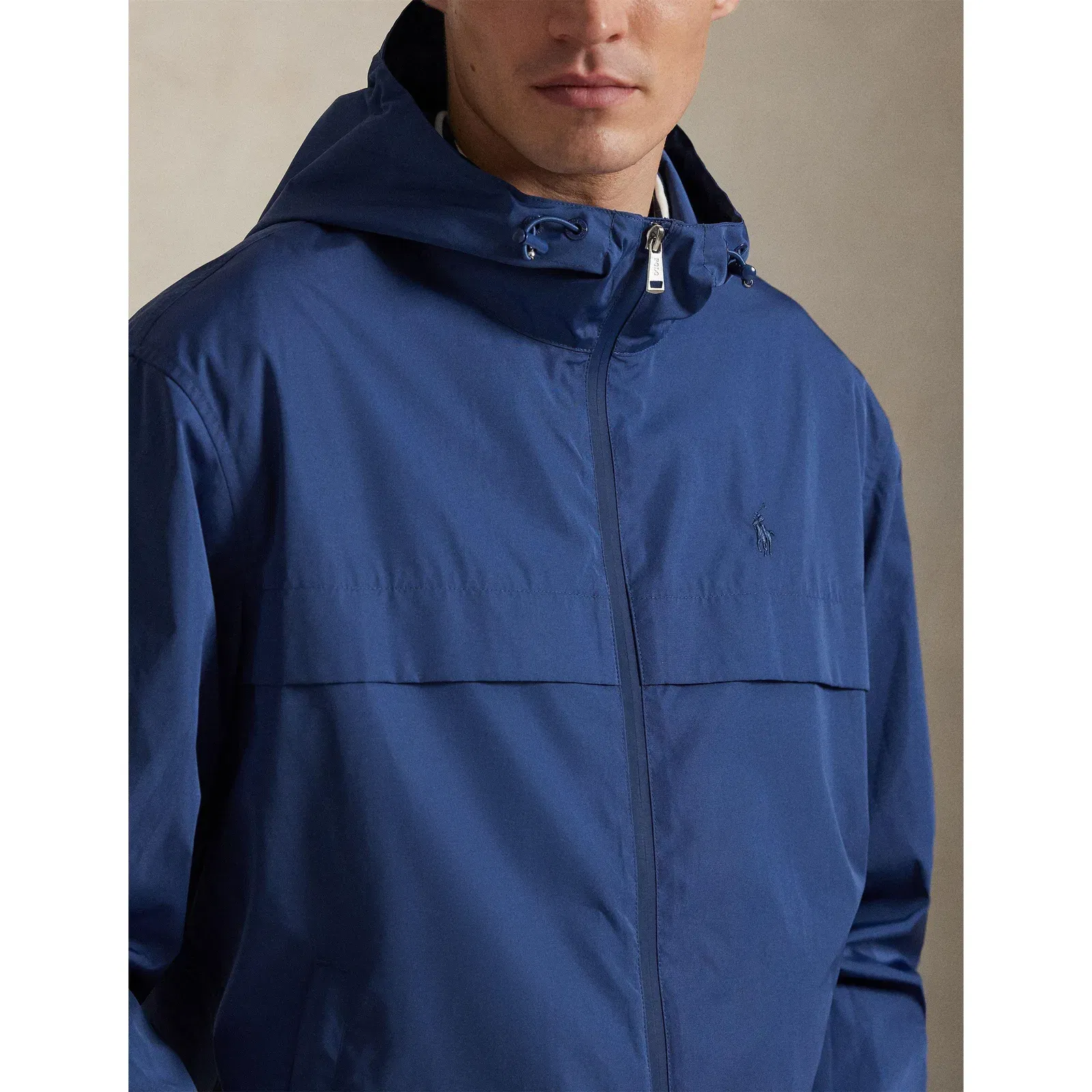 Weather-Resistant Lined Windbreaker
