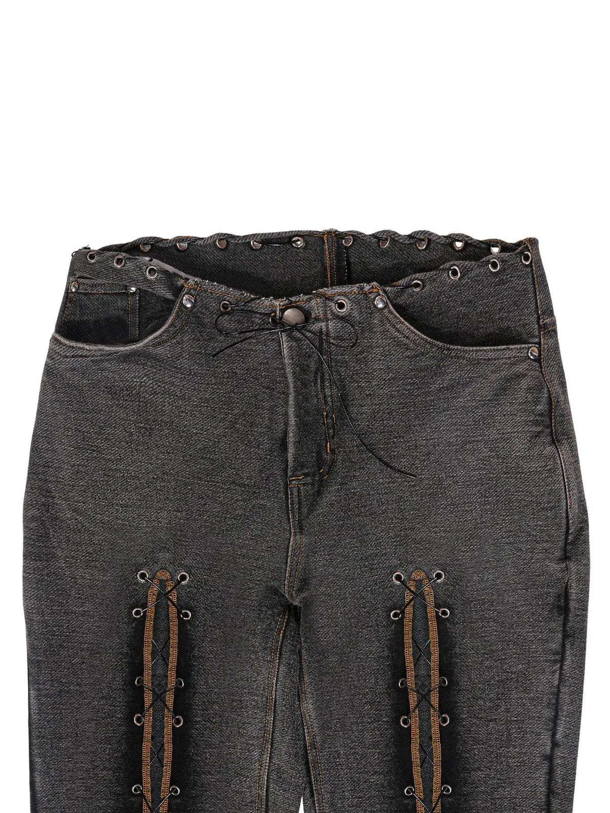 WOMENS BOOTLEG JEANS KNIT DENIM LIMITED EDITION