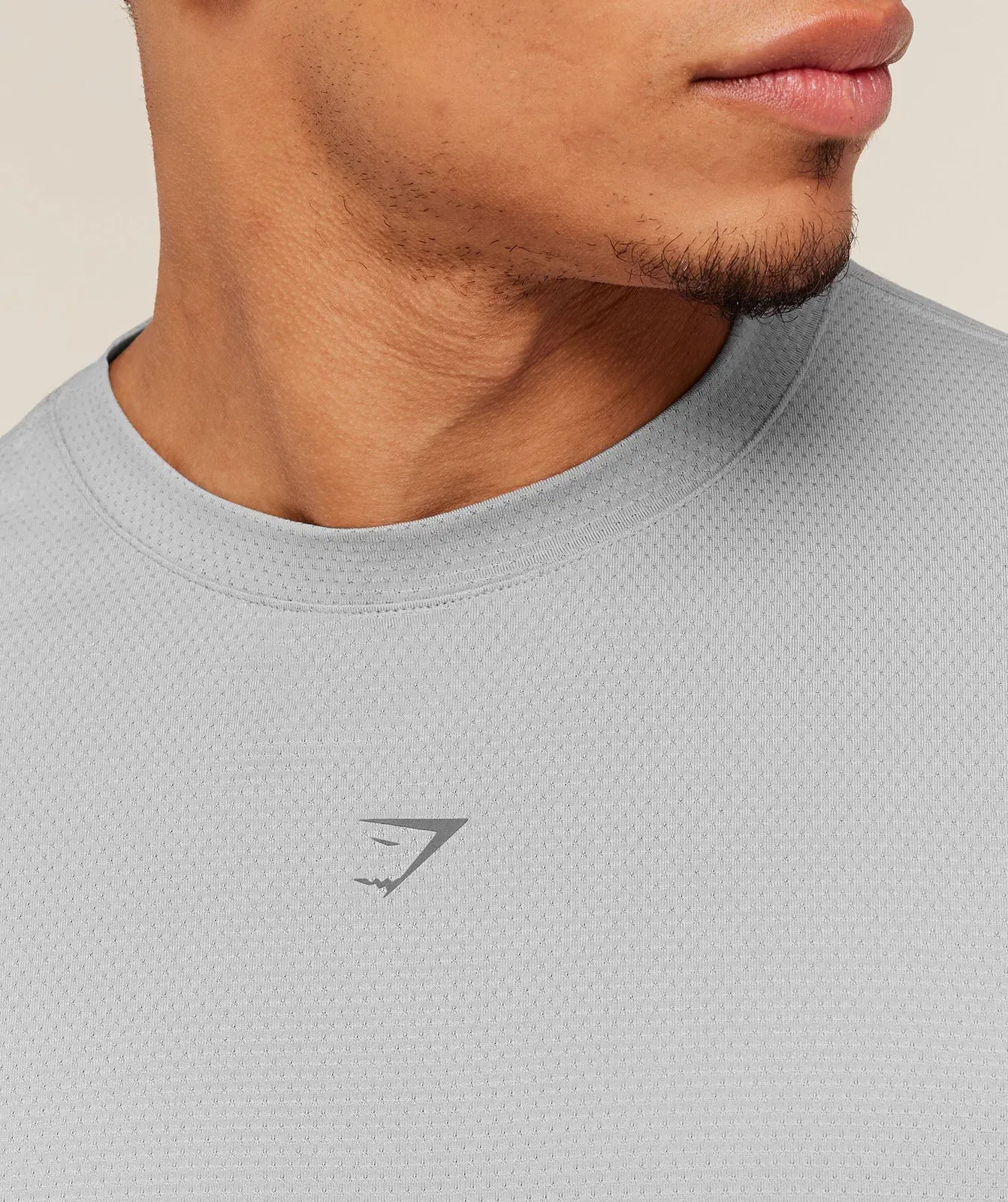 Gymshark Running Long Sleeve T-Shirt - Stratus Grey