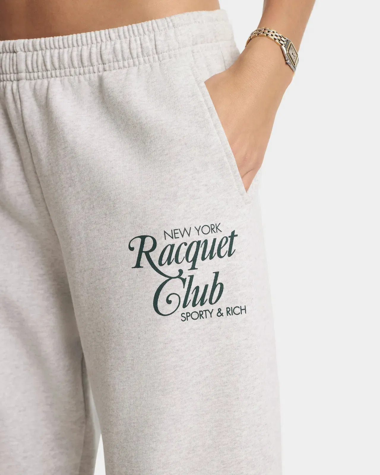 NYRC Sweatpant - Heather Gray/Forest