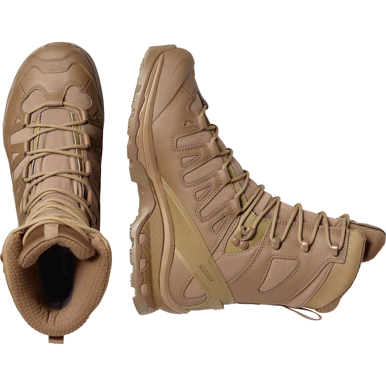 Salomon Quest Cw Forces Wp En Forces Shoes Coyote Brown
