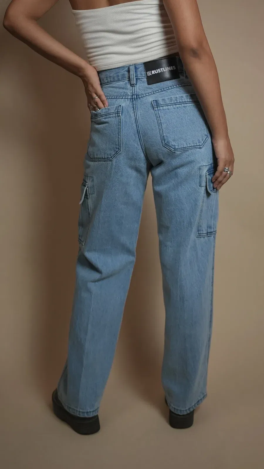 ICED DENIM WOMEN'S CARGO